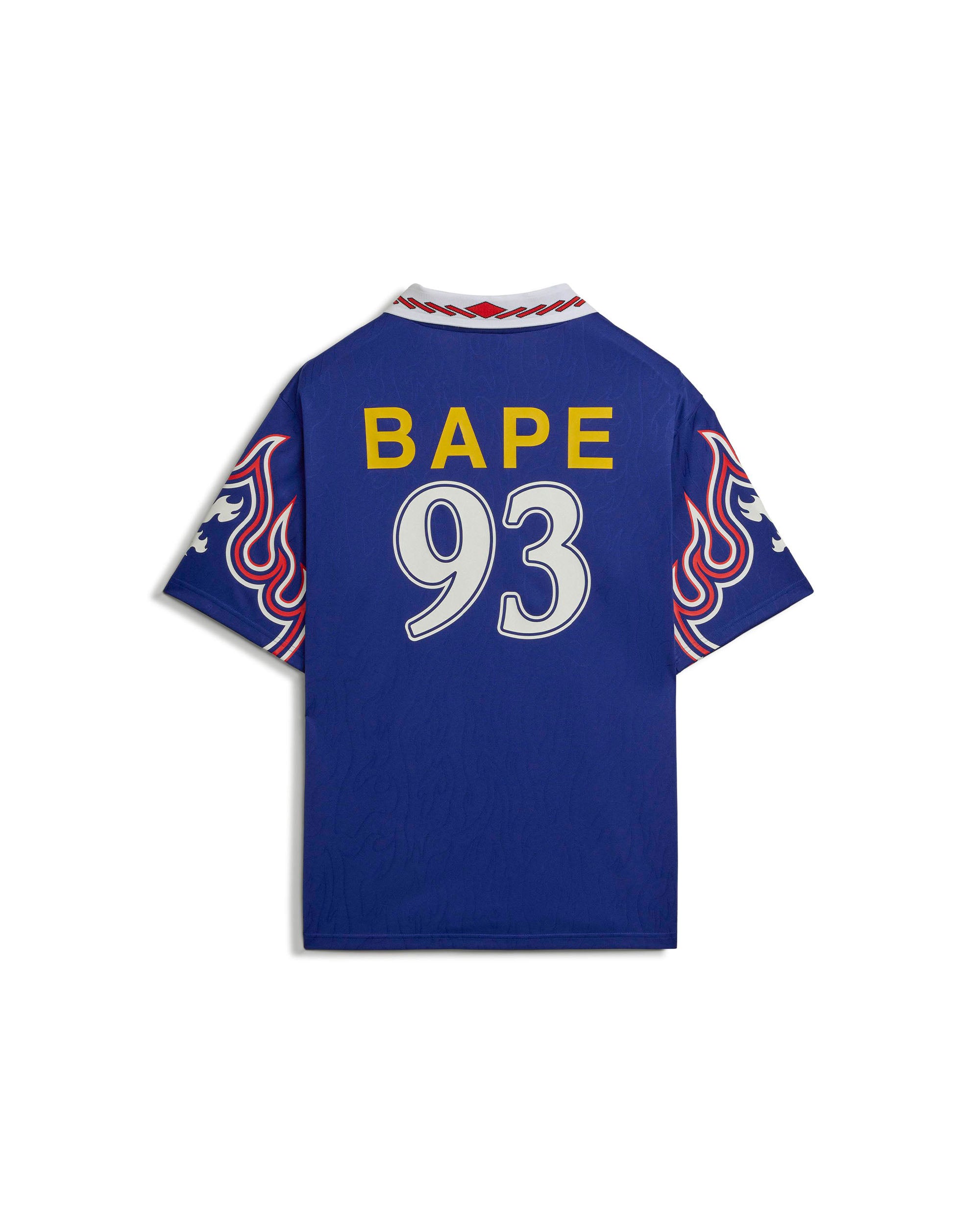 BAPE Flame Jersey - Japan Blue | Adidas – HIGHS AND LOWS