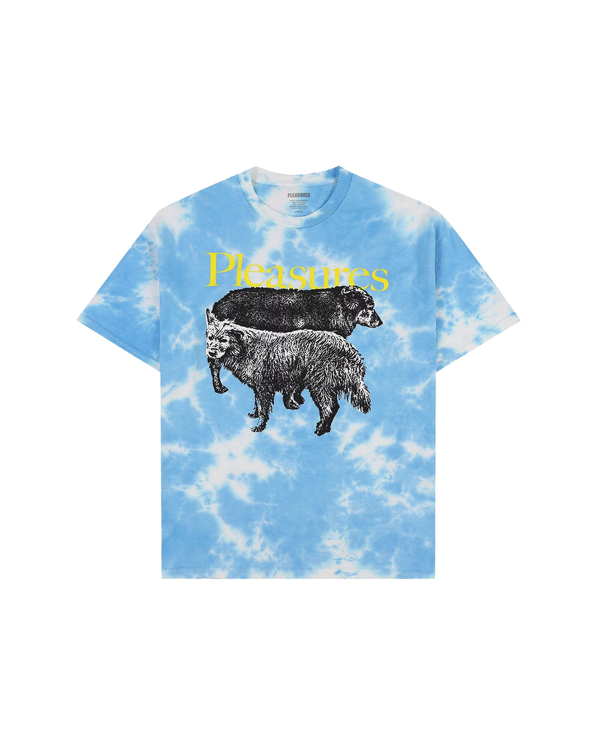 Wet Dogs T-shirt - Blue Dye