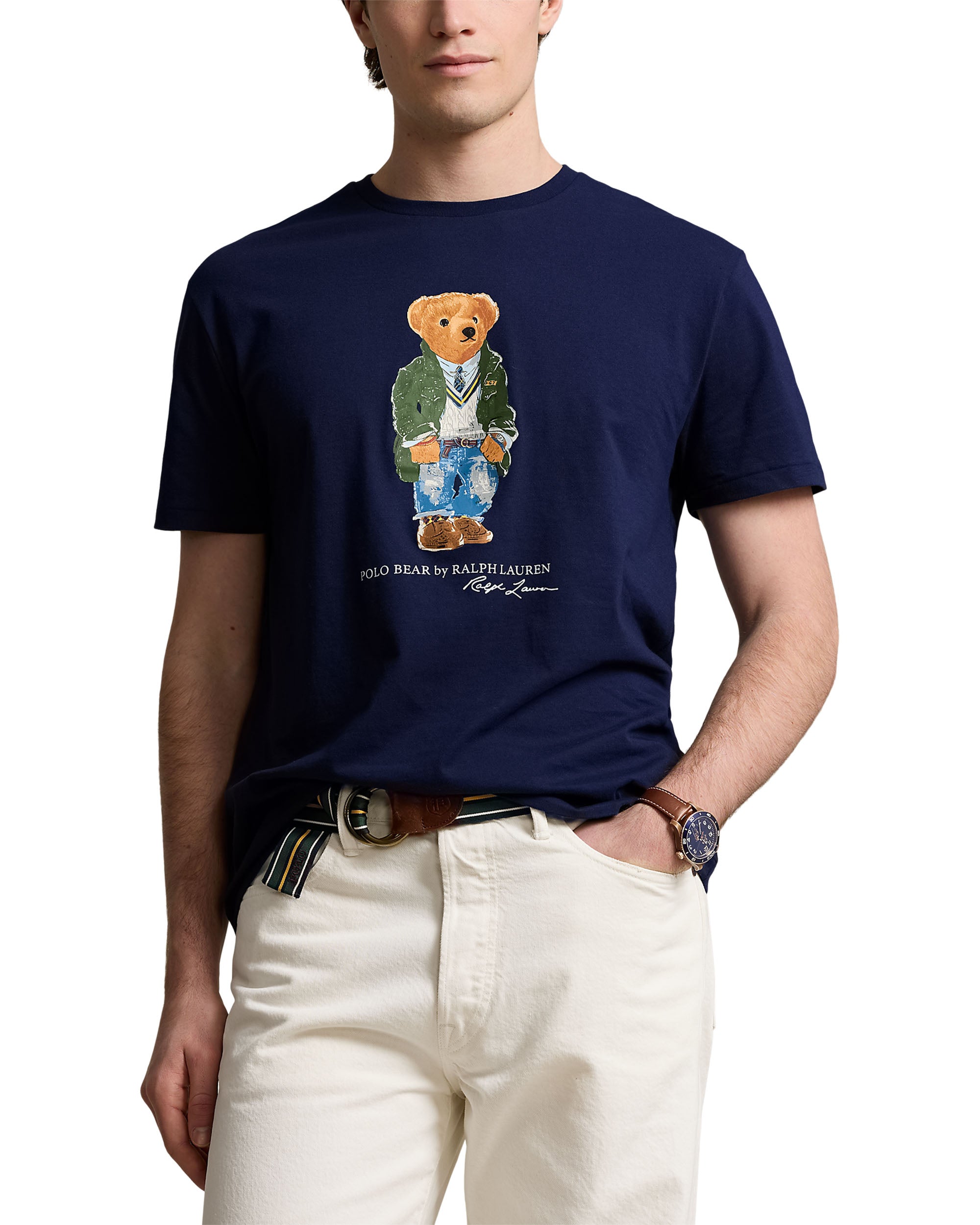 Heritage Bear T-shirt - Navy