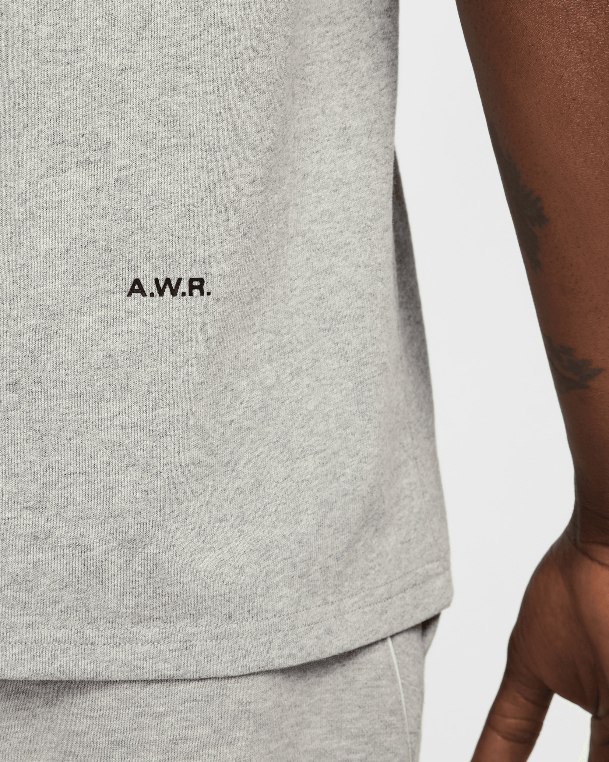 NOCTA Contrast Stitch T-Shirt - Dark Heather Grey