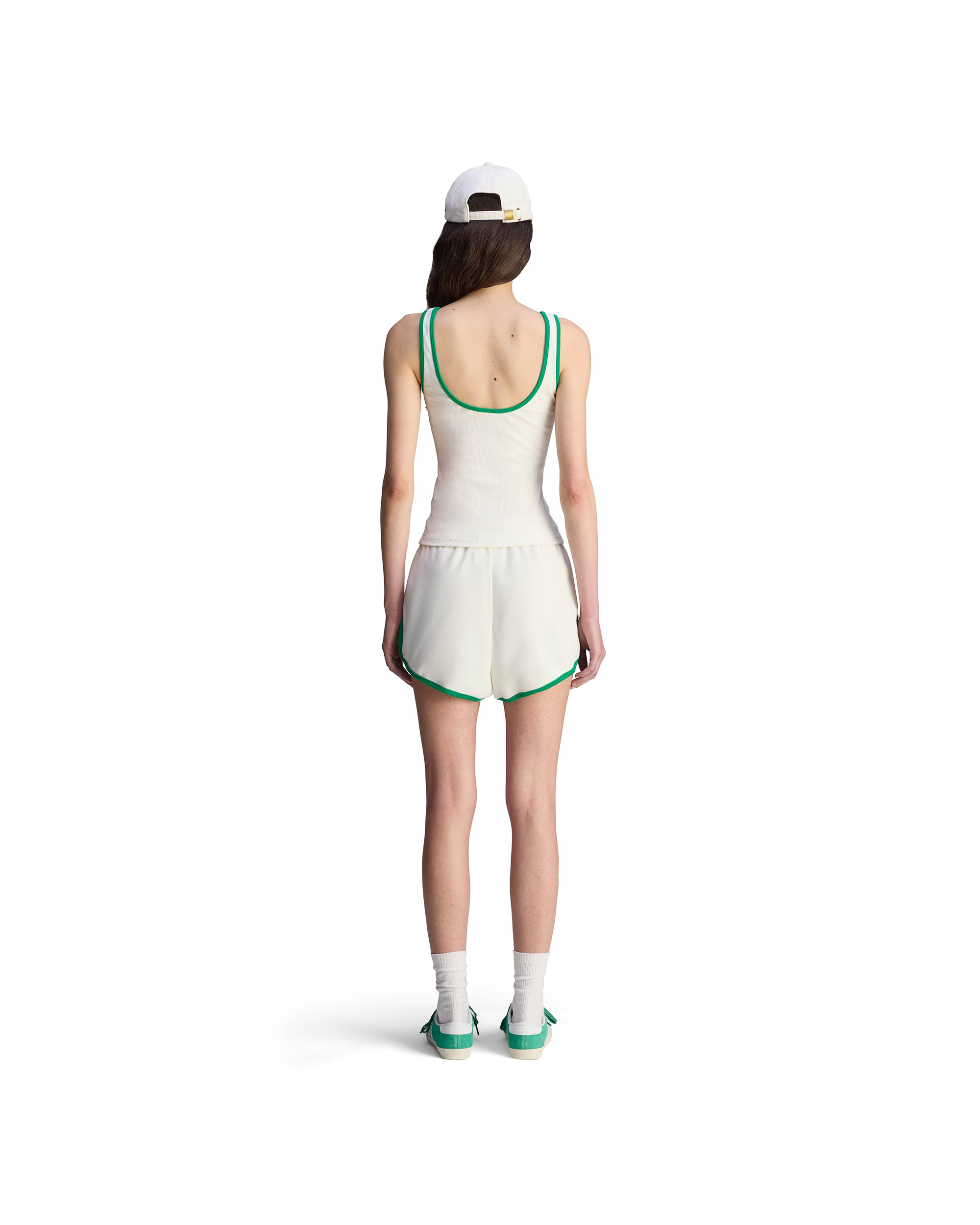 Sporty & Rich Tank - Off White / Green