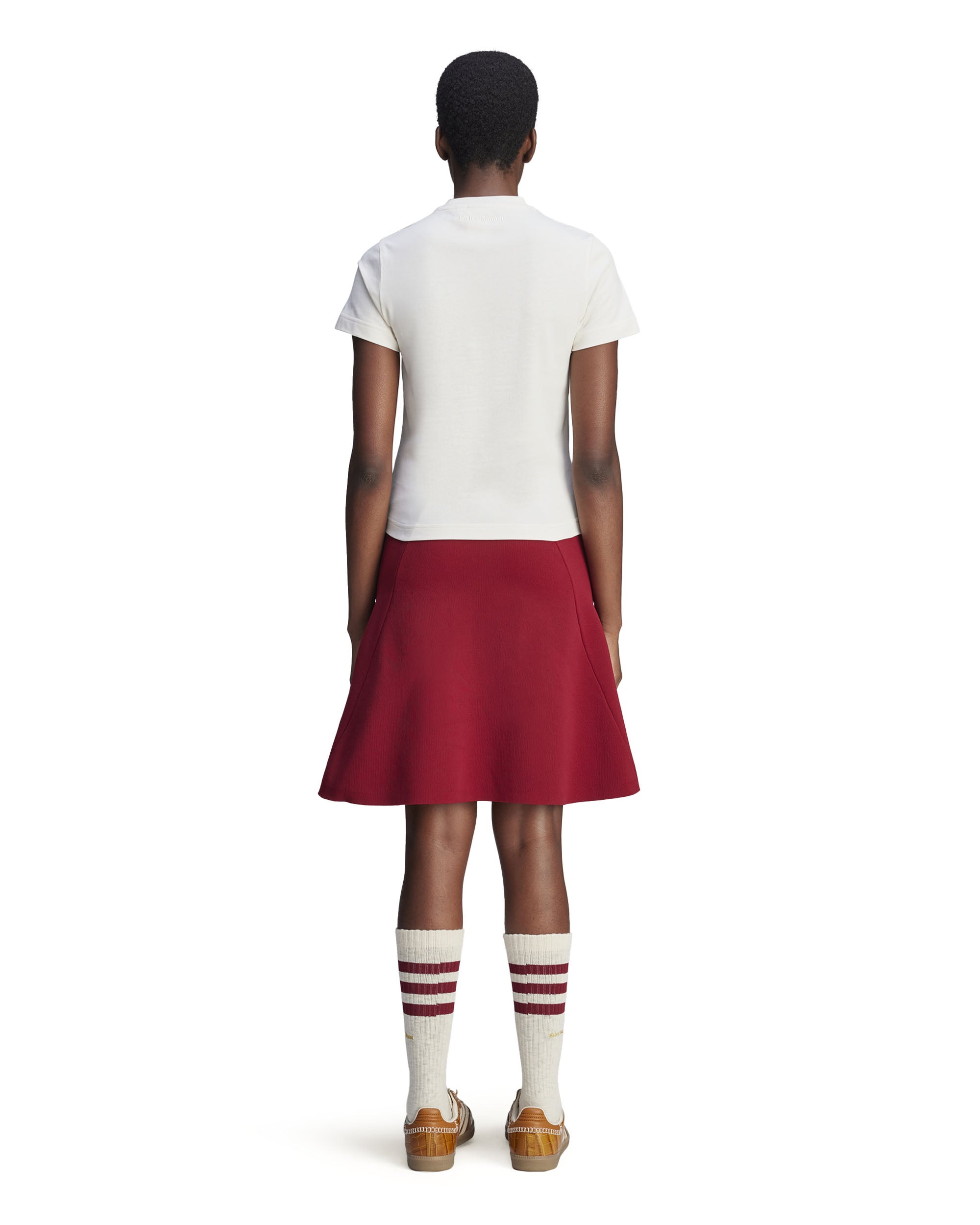 Wales Bonner Womens Short Sleeve T-Shirt - White