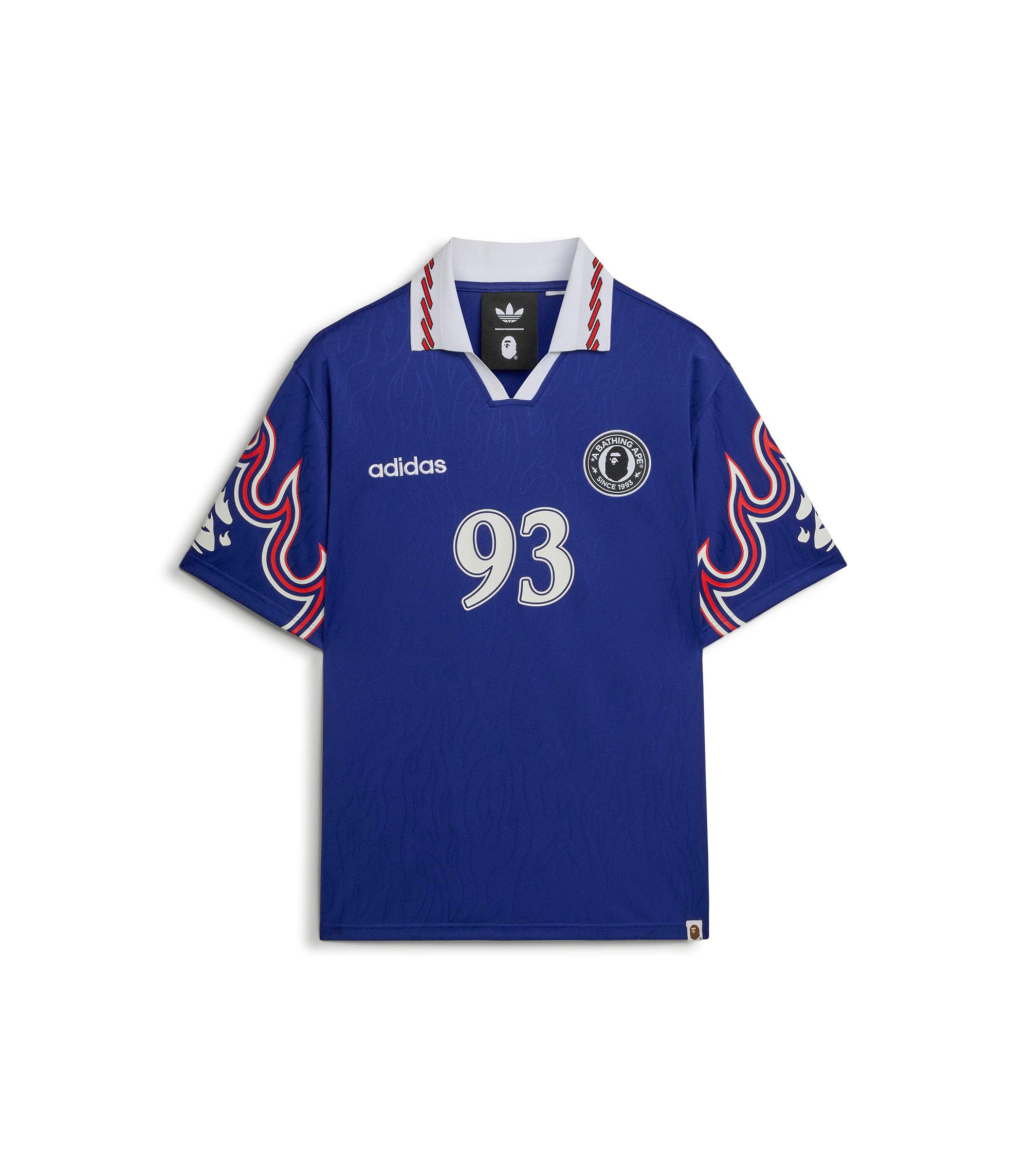 BAPE SSL Flame Jersey - Japan Blue