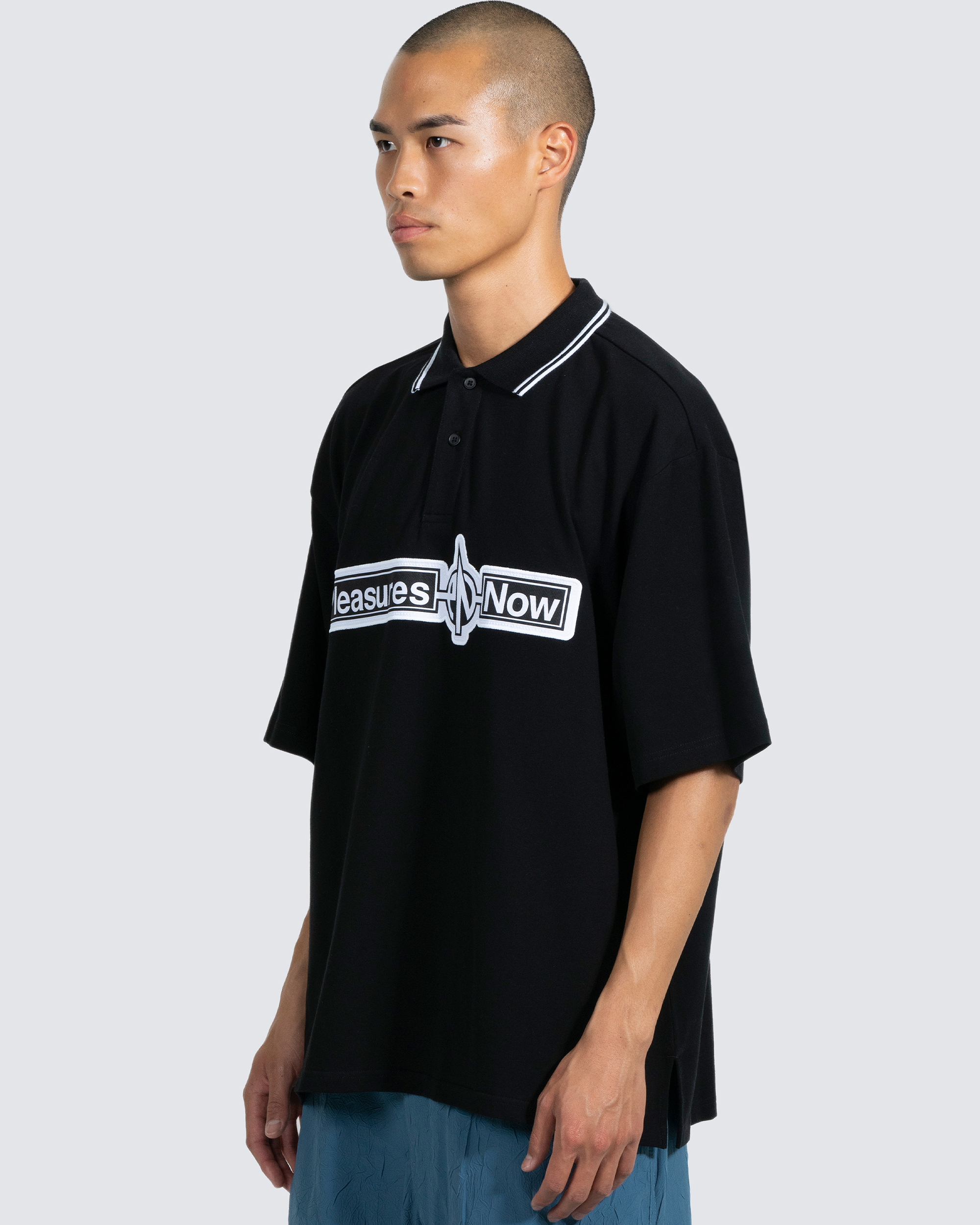 PN Boxy Polo - Black