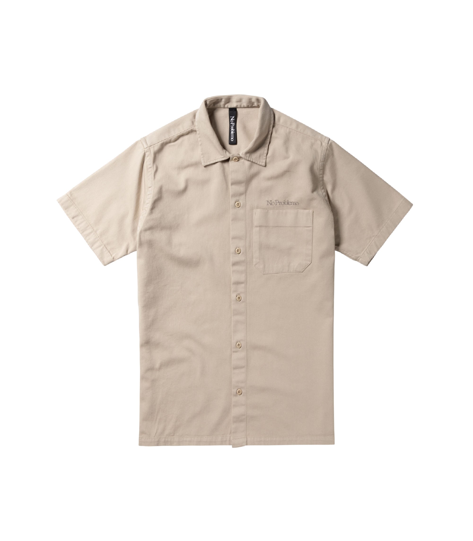 Mini Problemo SS Work Shirt - Ecru