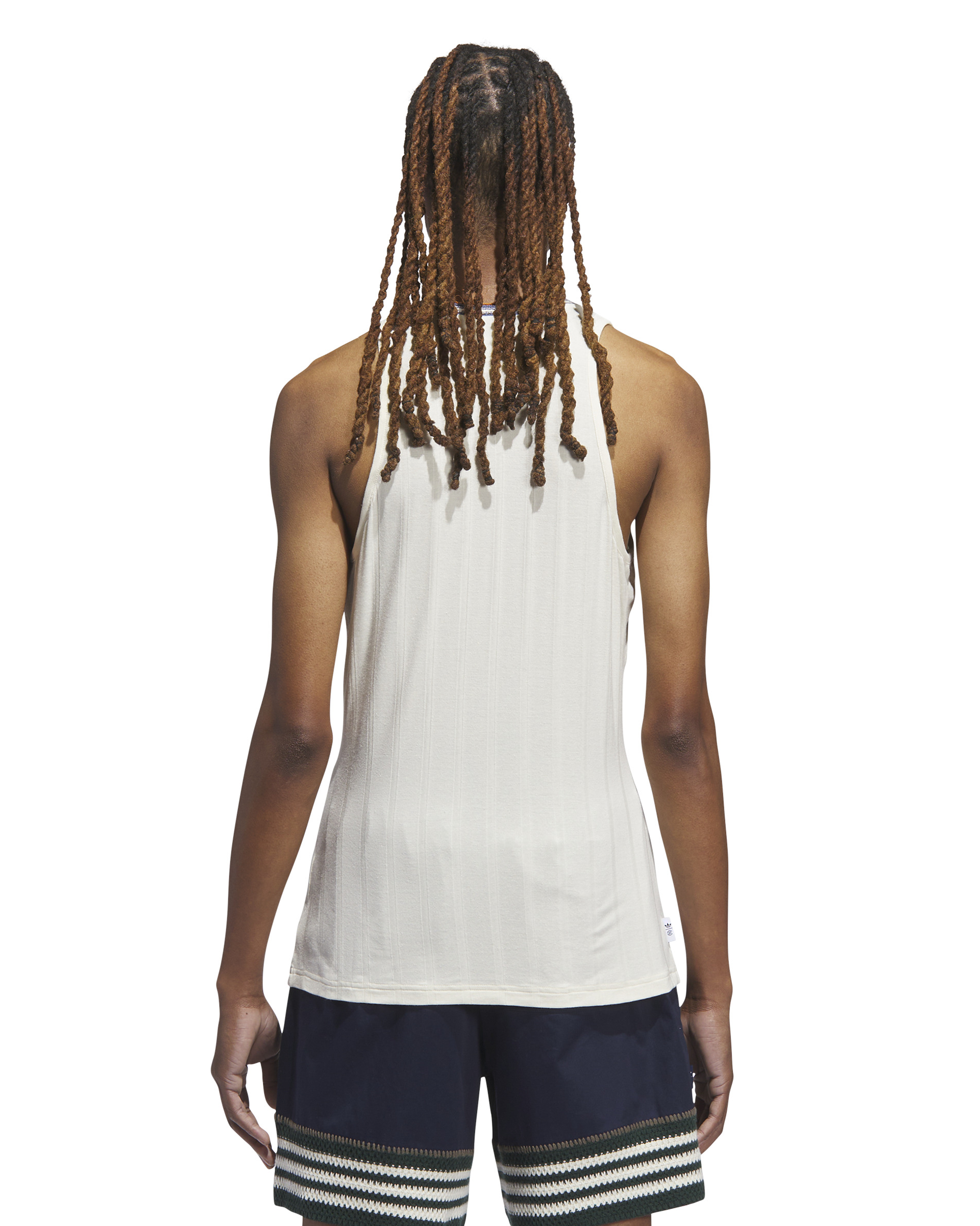 CLOT Knit Collar Tank - Cream