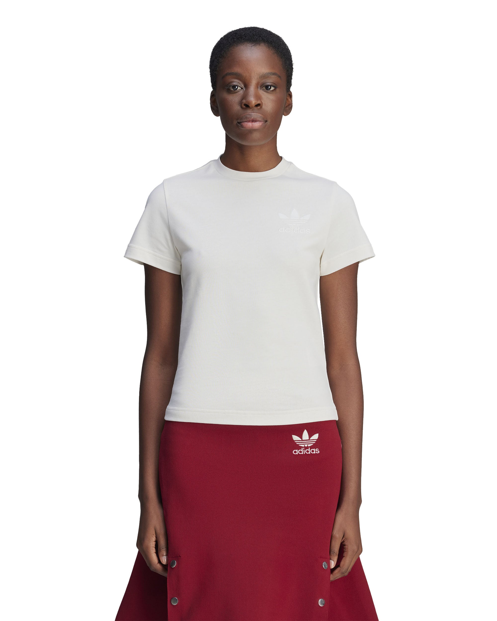Wales Bonner Womens Short Sleeve T-Shirt - White