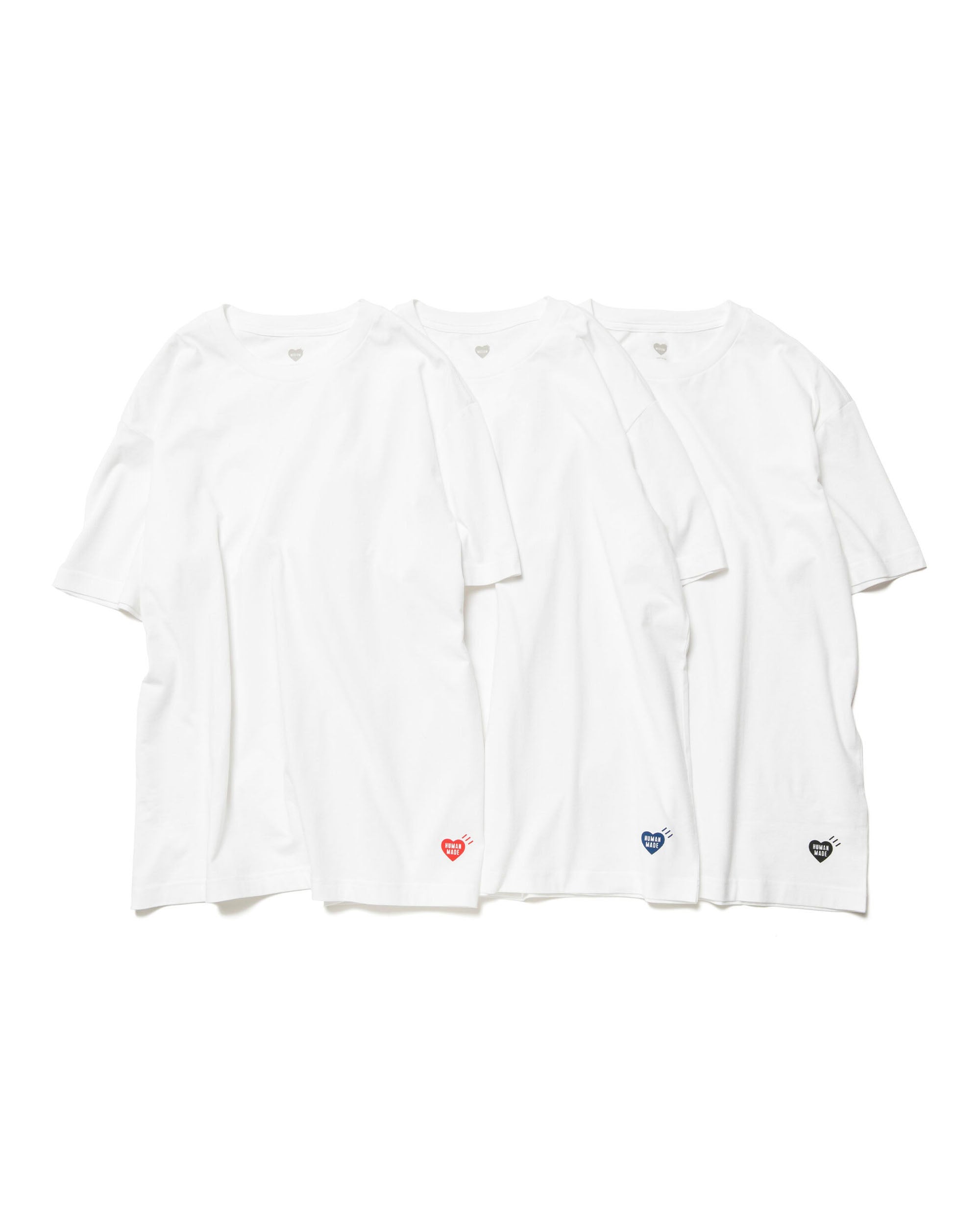 3-Pack T-shirt Set - White