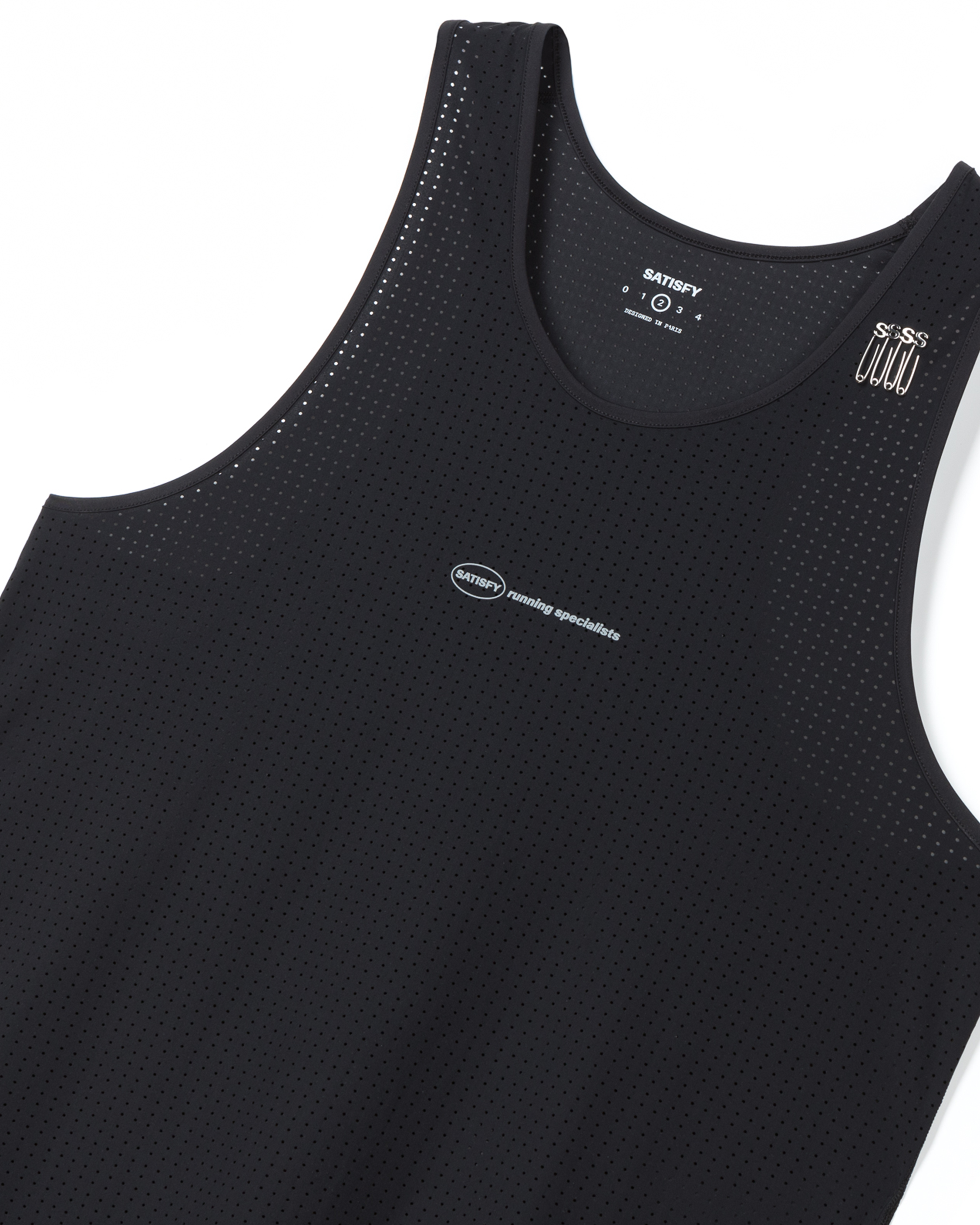 Space-O Singlet - Black