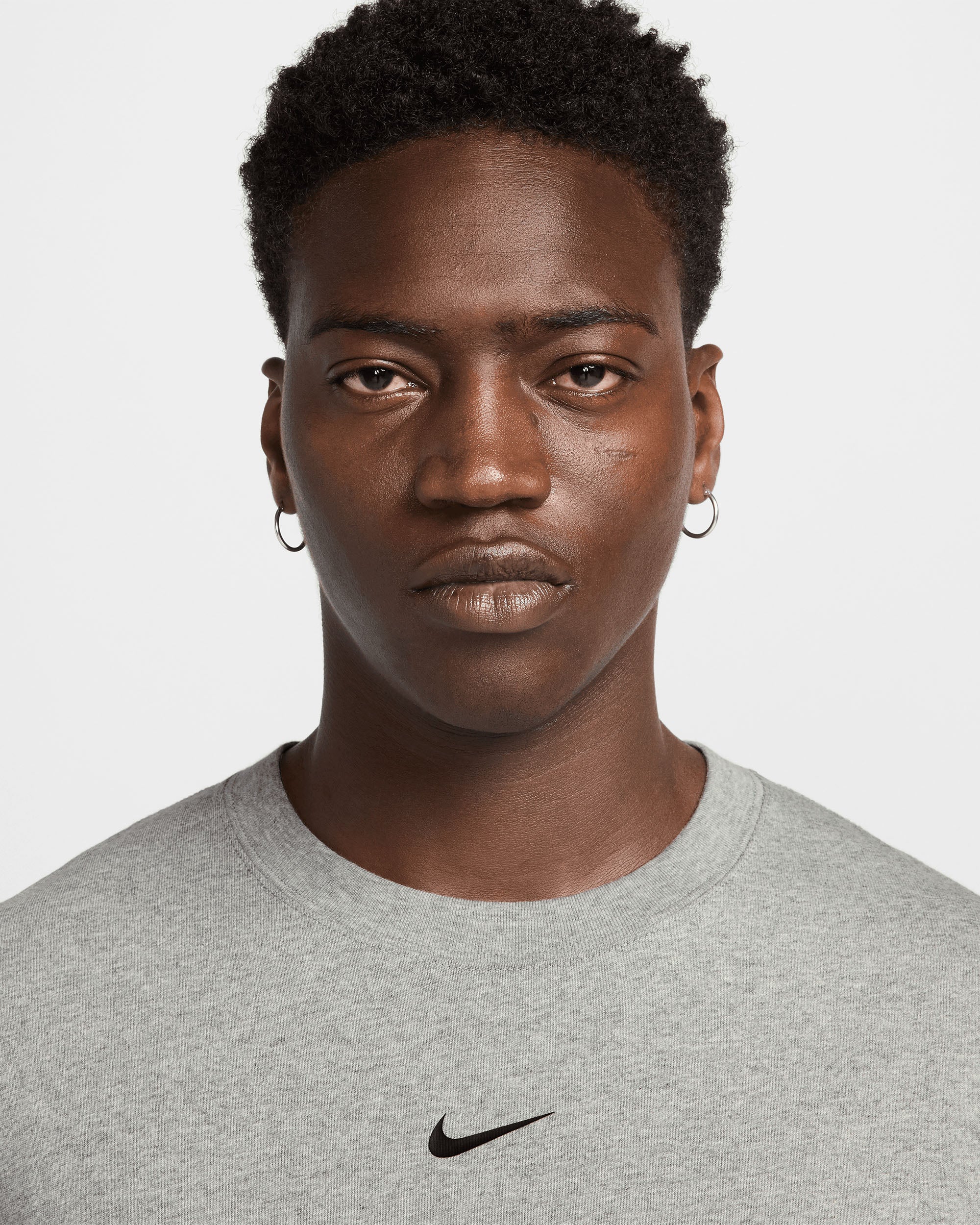 NOCTA Contrast Stitch T-Shirt - Dark Heather Grey