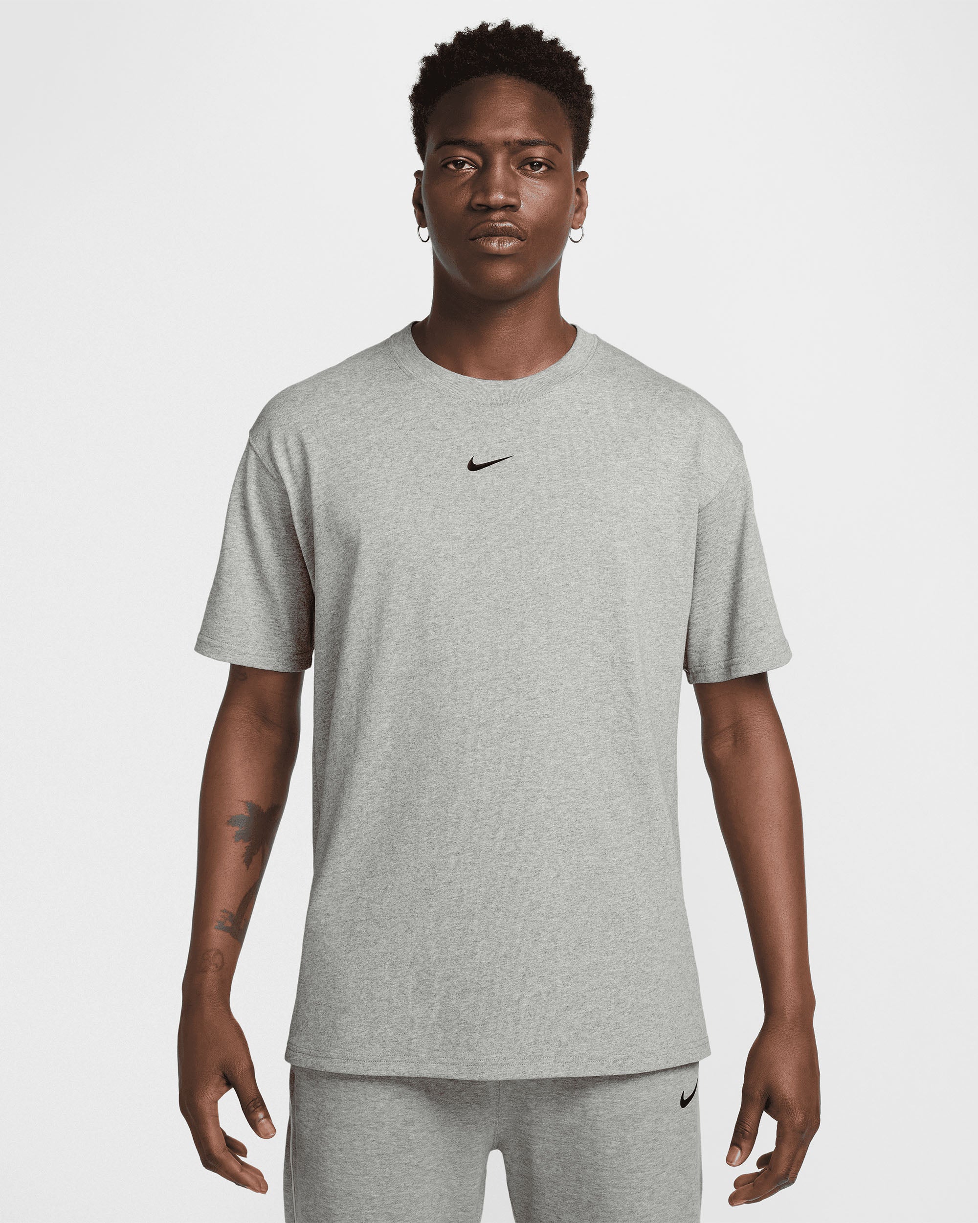 NOCTA Contrast Stitch T-Shirt - Dark Heather Grey