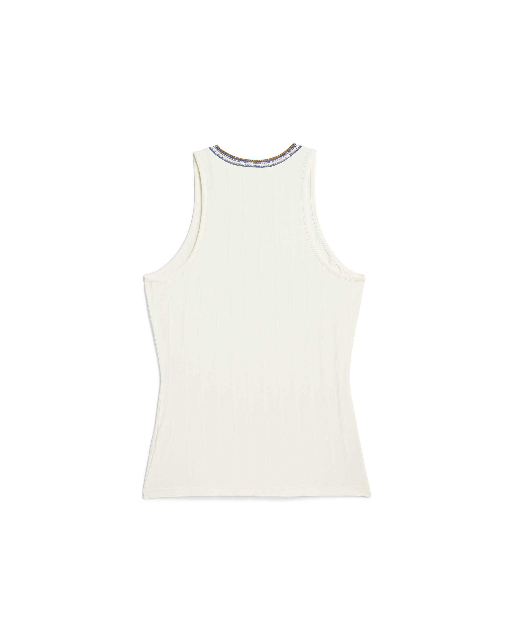 CLOT Knit Collar Tank - Cream