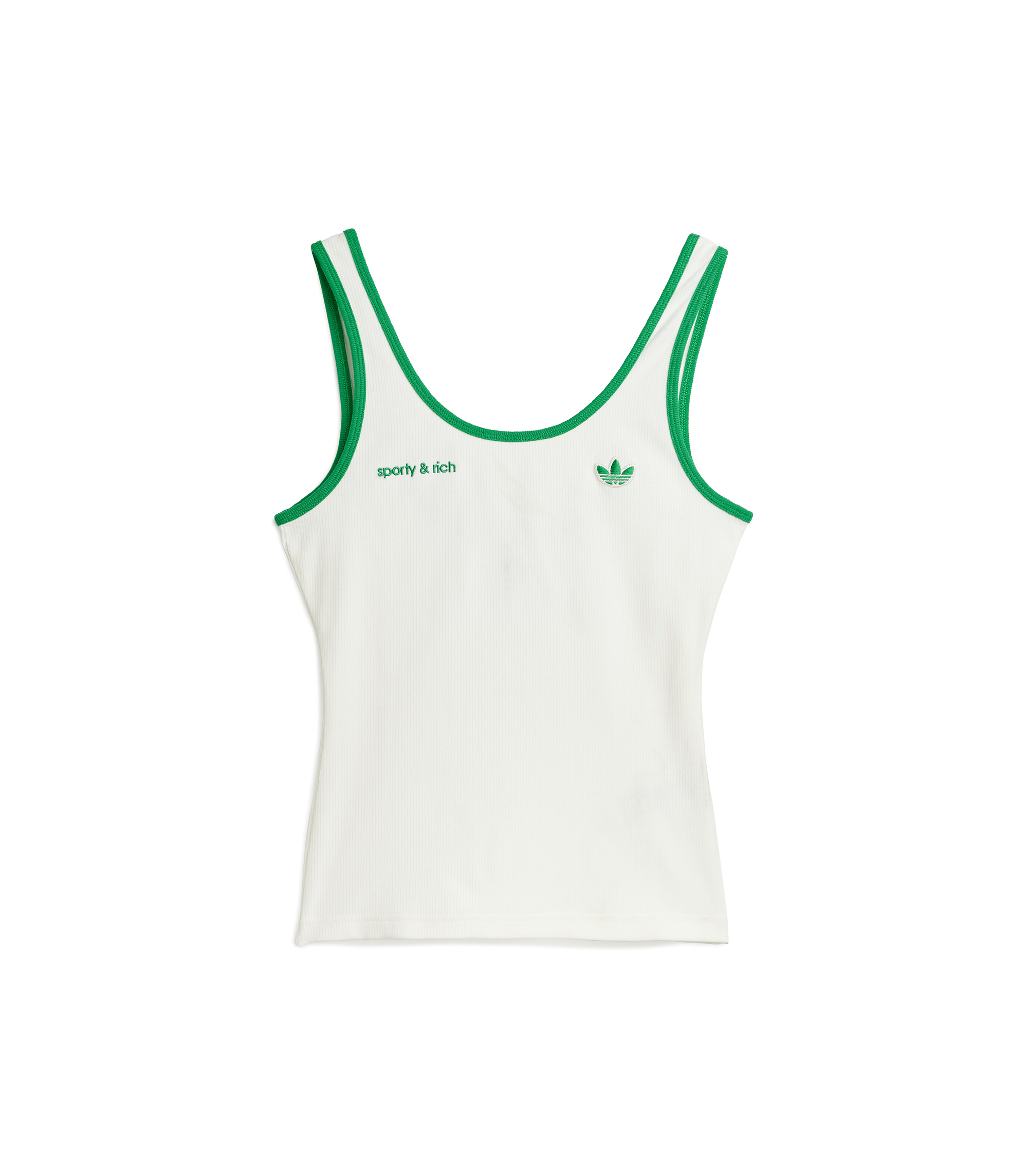 Sporty & Rich Tank - Off White / Green