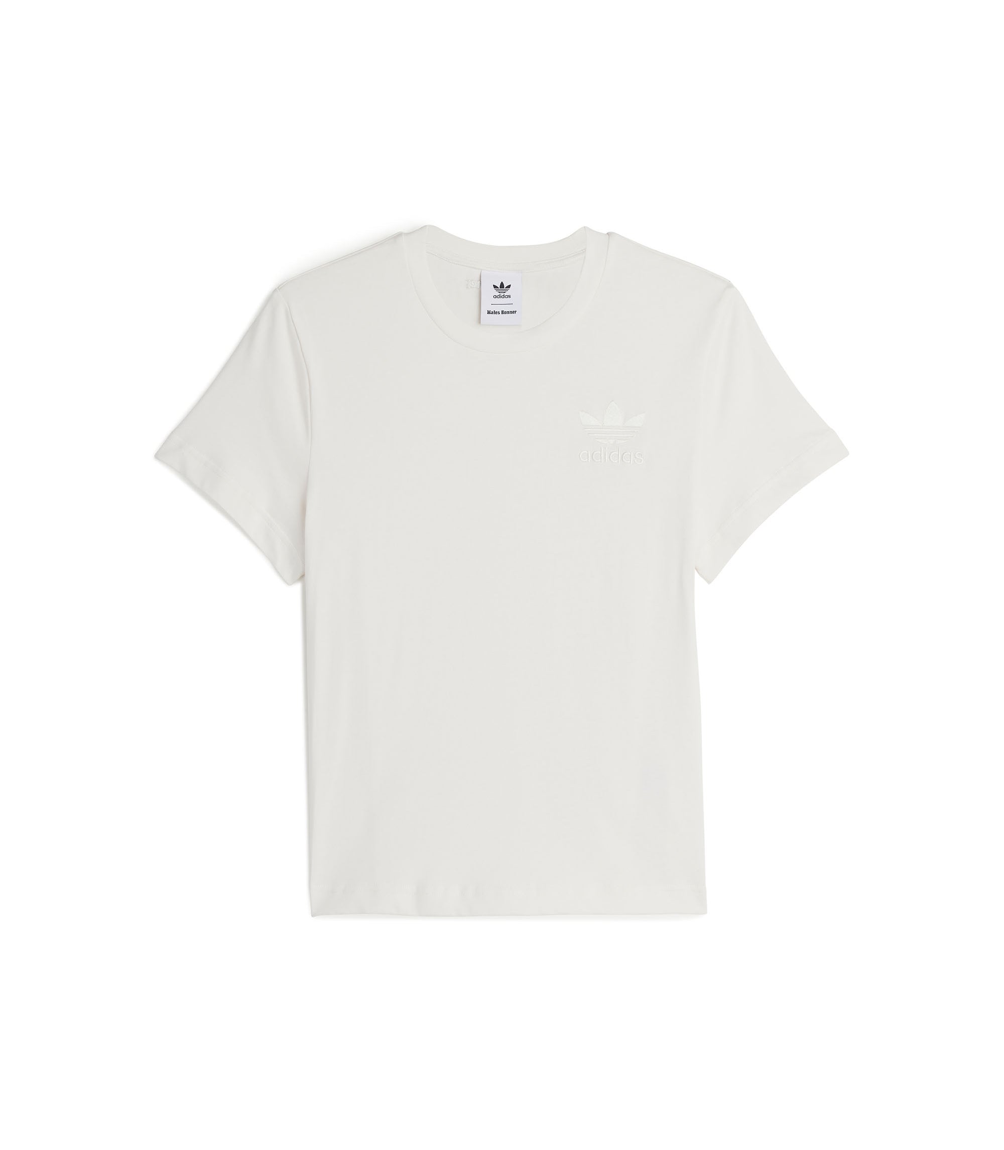 Wales Bonner Womens Short Sleeve T-Shirt - White