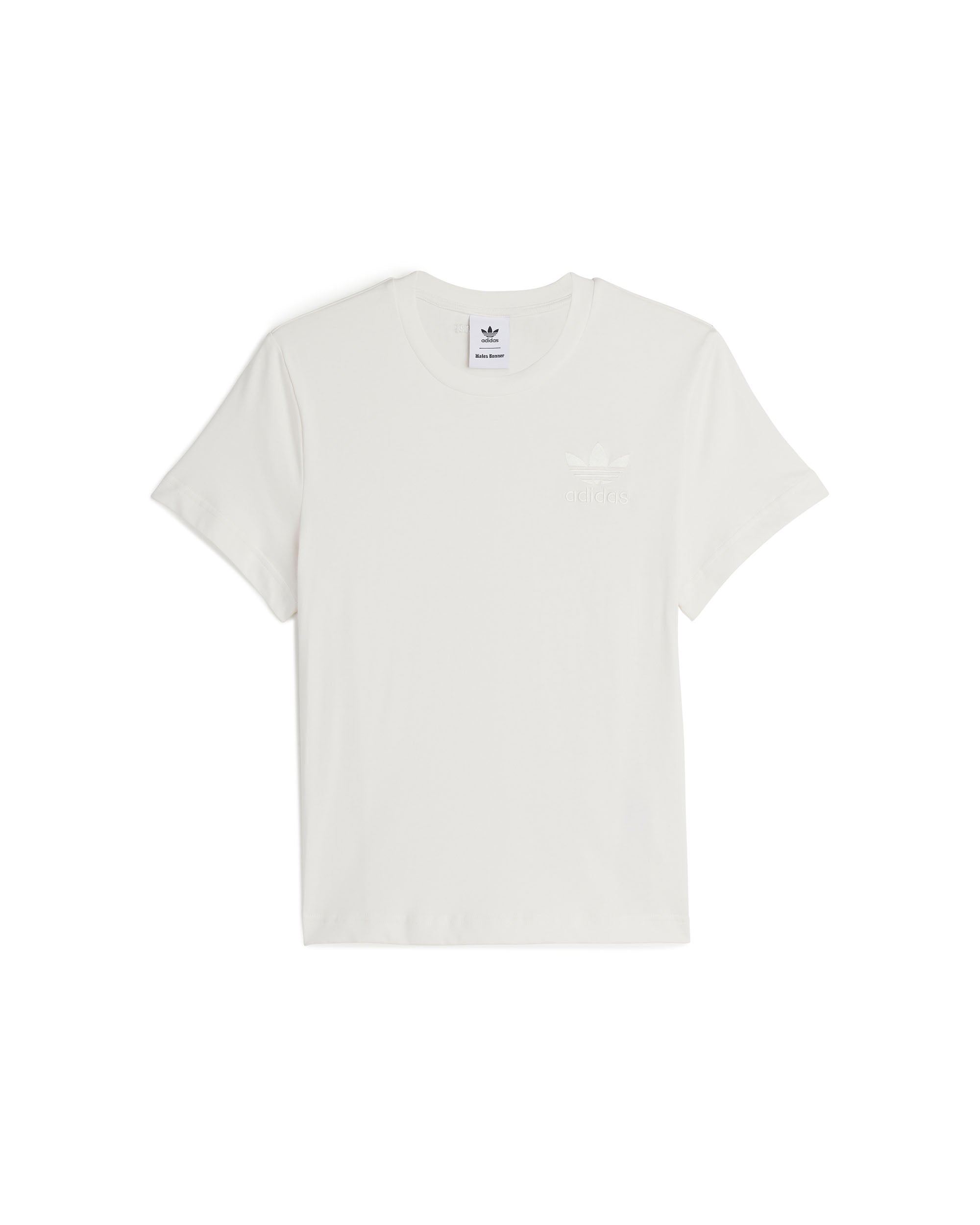 Wales Bonner Womens Short Sleeve T-Shirt - White