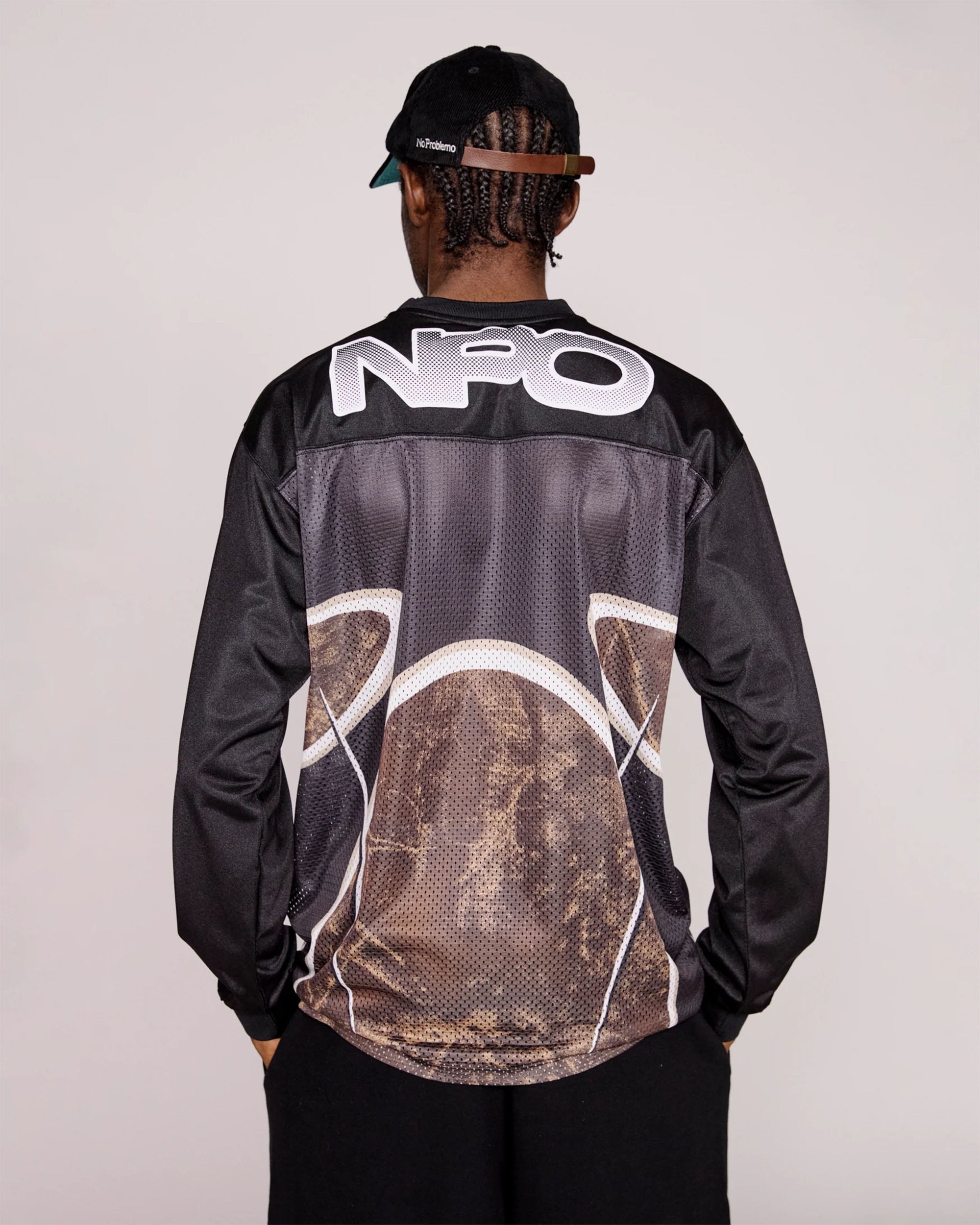 Alien L/S Moto Shirt - Black