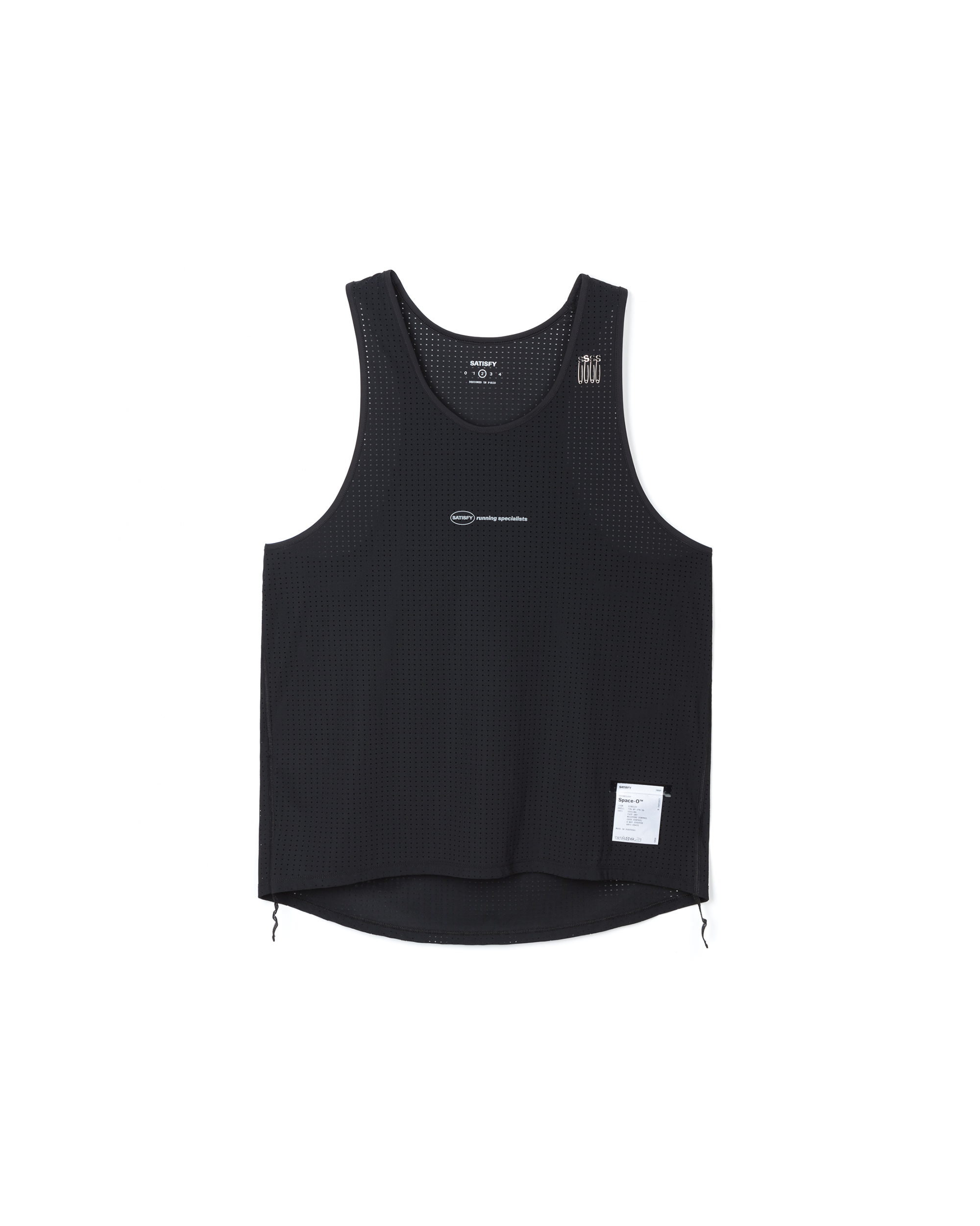 Space-O Singlet - Black