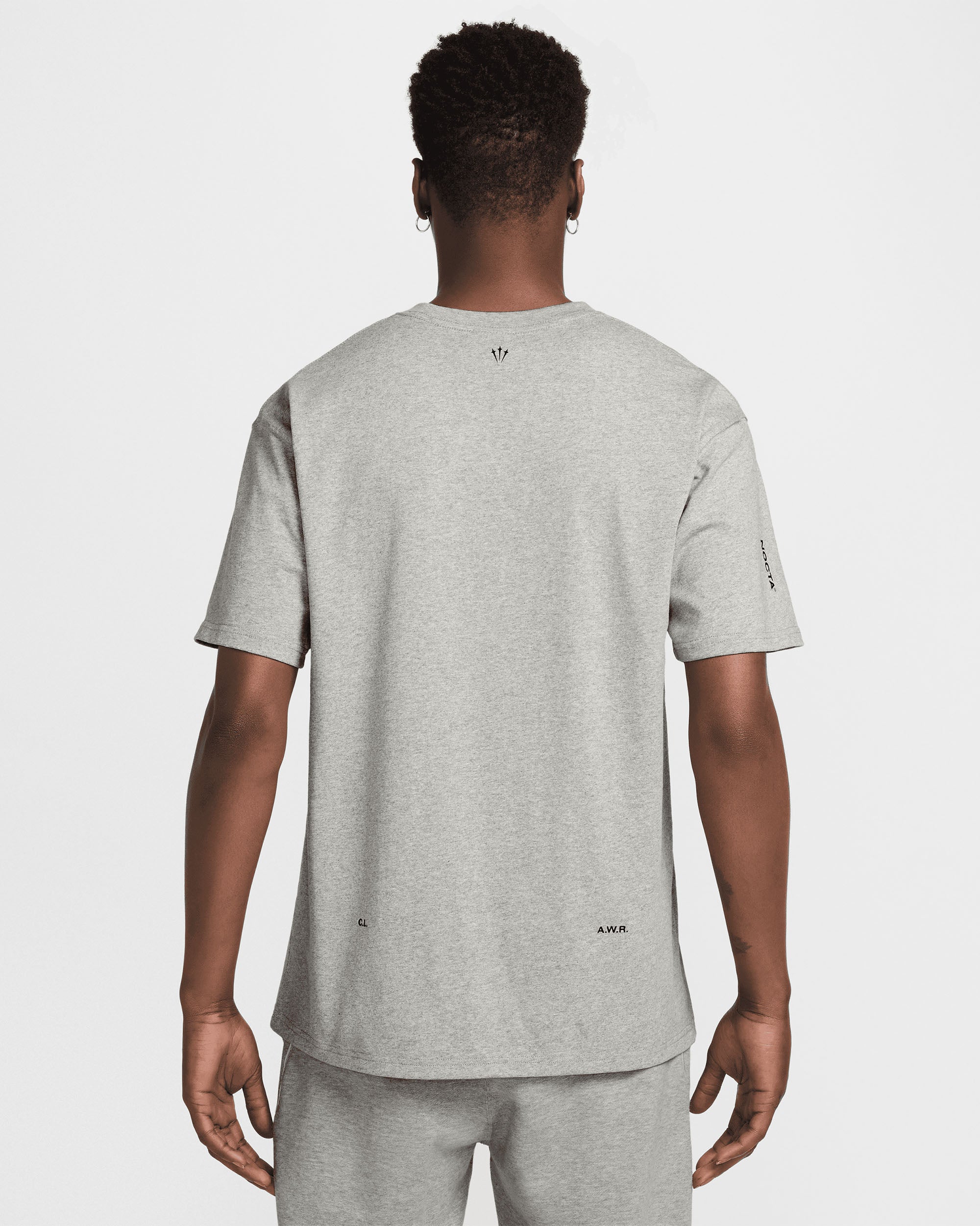 NOCTA Contrast Stitch T-Shirt - Dark Heather Grey