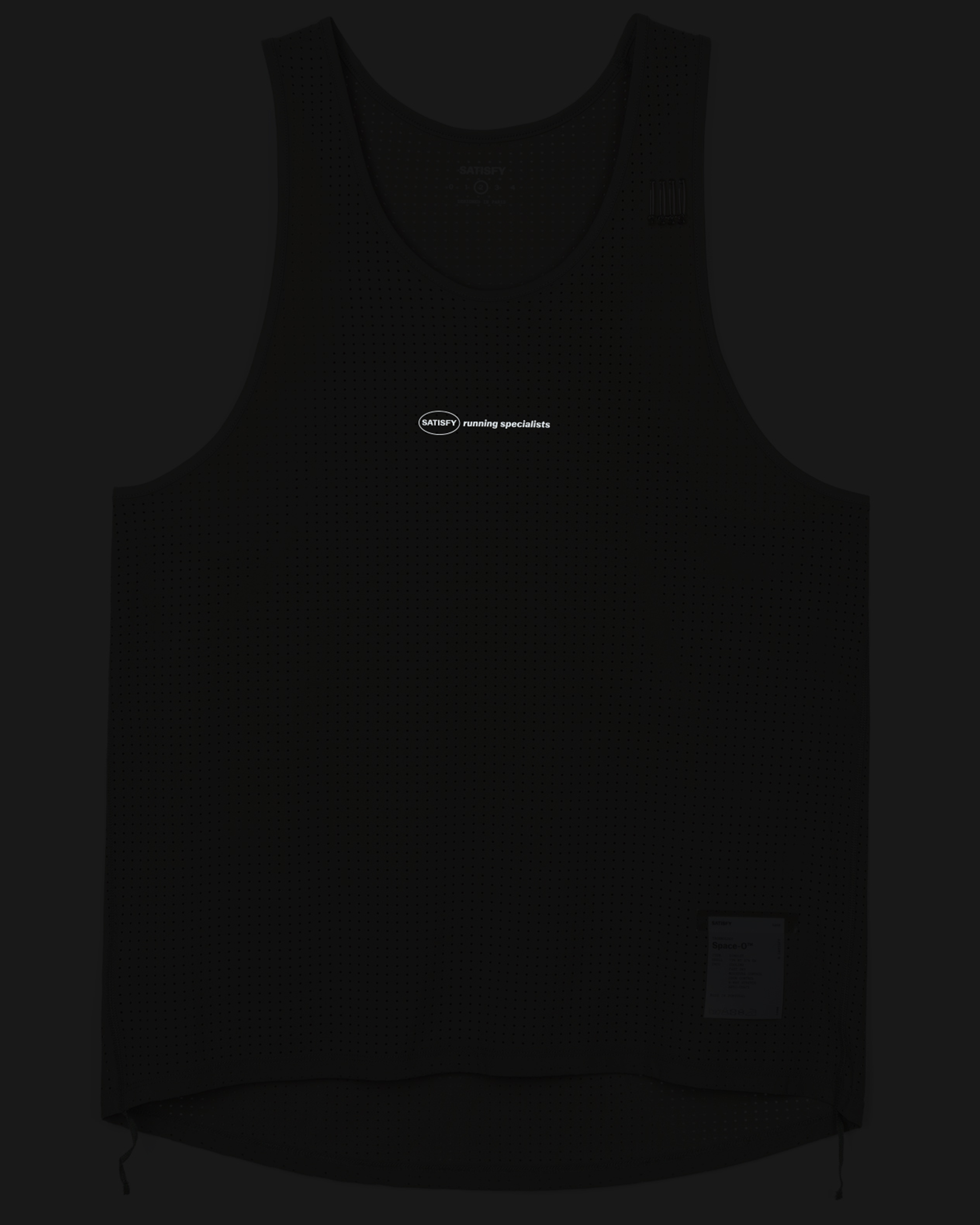 Space-O Singlet - Dry Sage