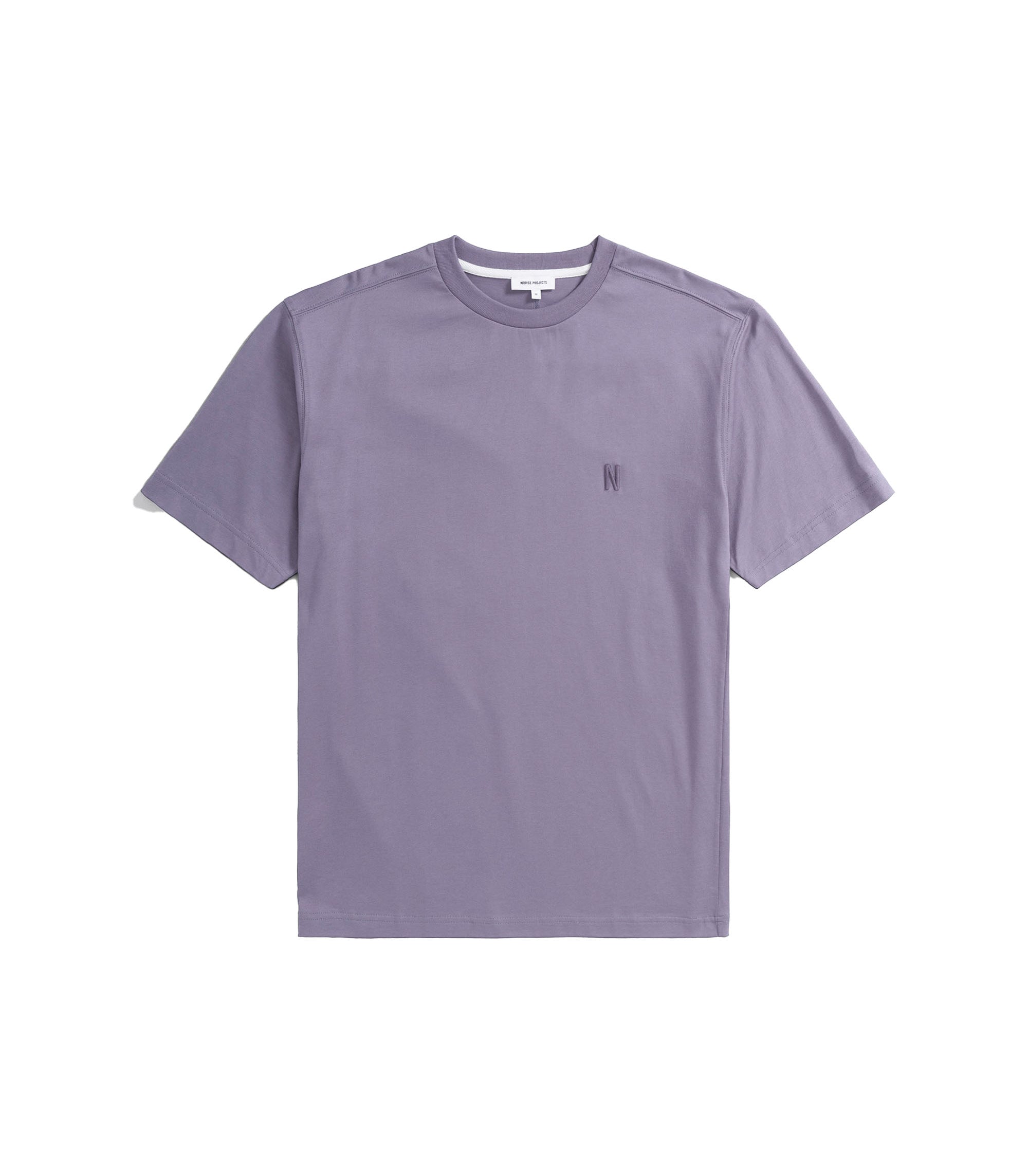 Johannes Organic N Logo T-shirt - Dusk Purple