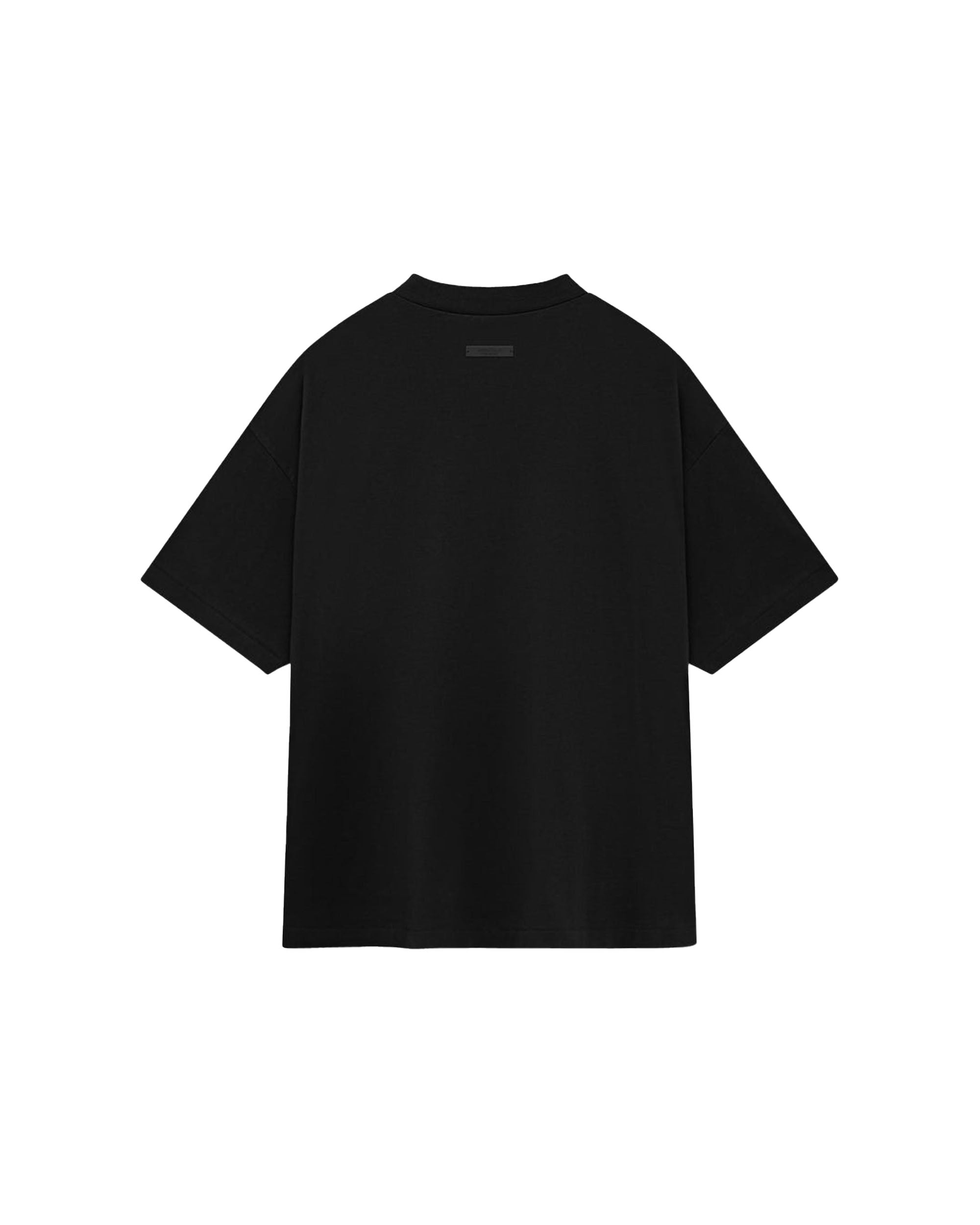 Jersey Crewneck T-Shirt 'University' - Black