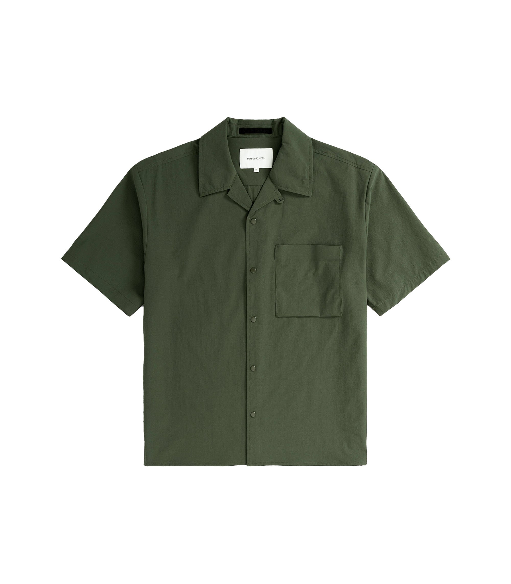 Carsten Travel Light S/S Shirt - Spruce Green