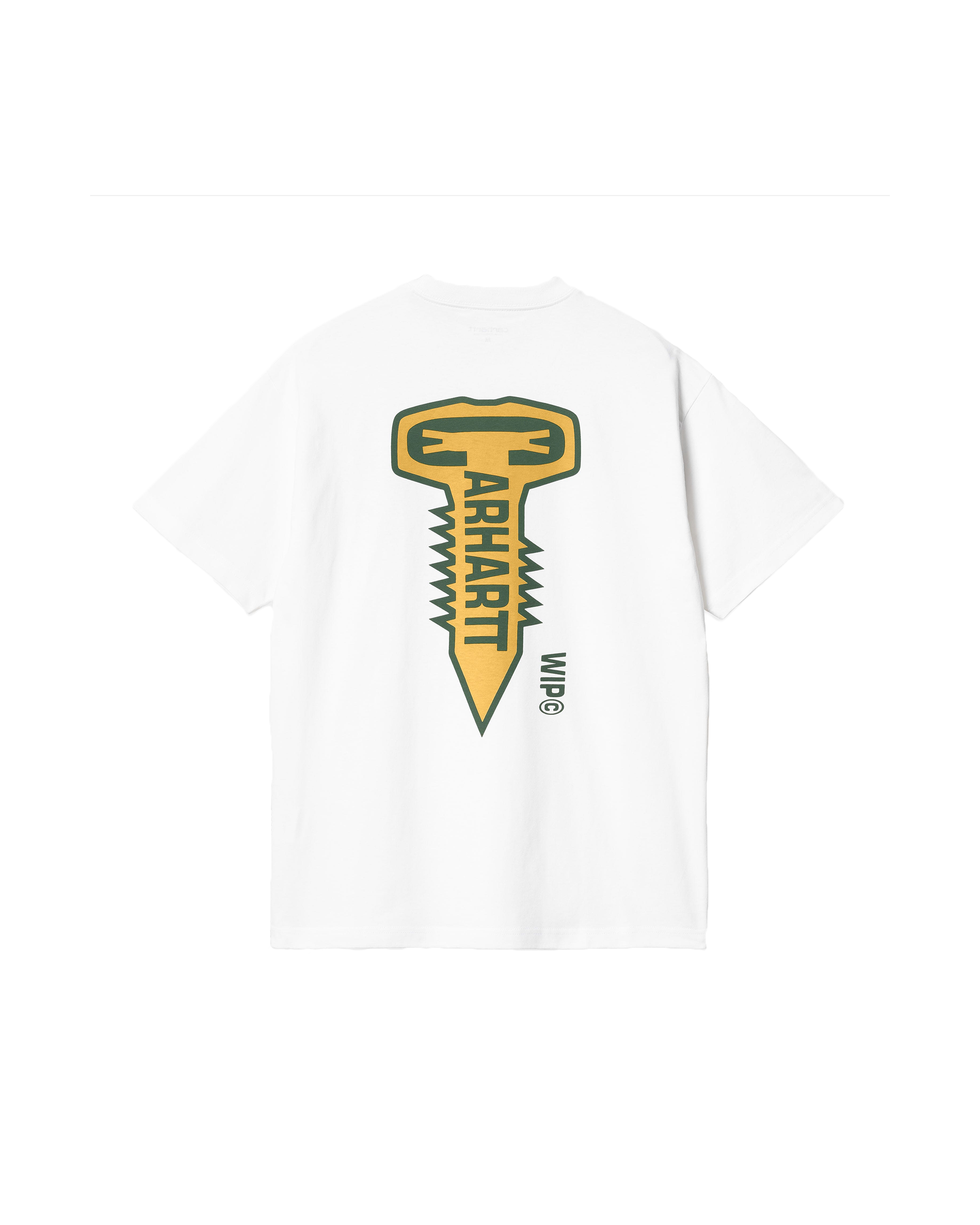 S/S Cross Screw T-Shirt - White