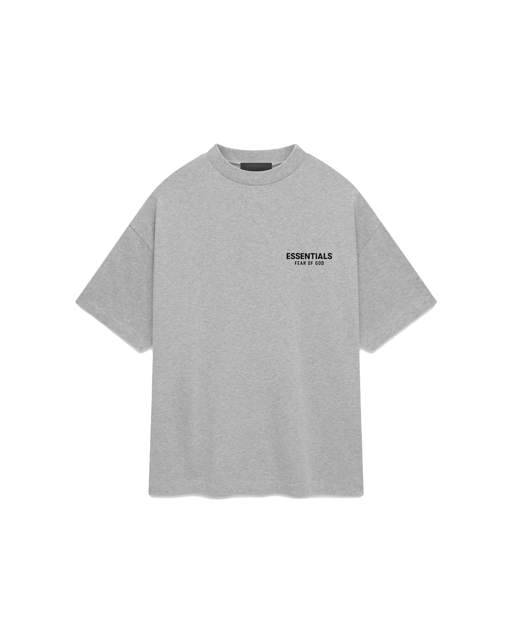 Jersey Crewneck T-Shirt - Light Heather Gray