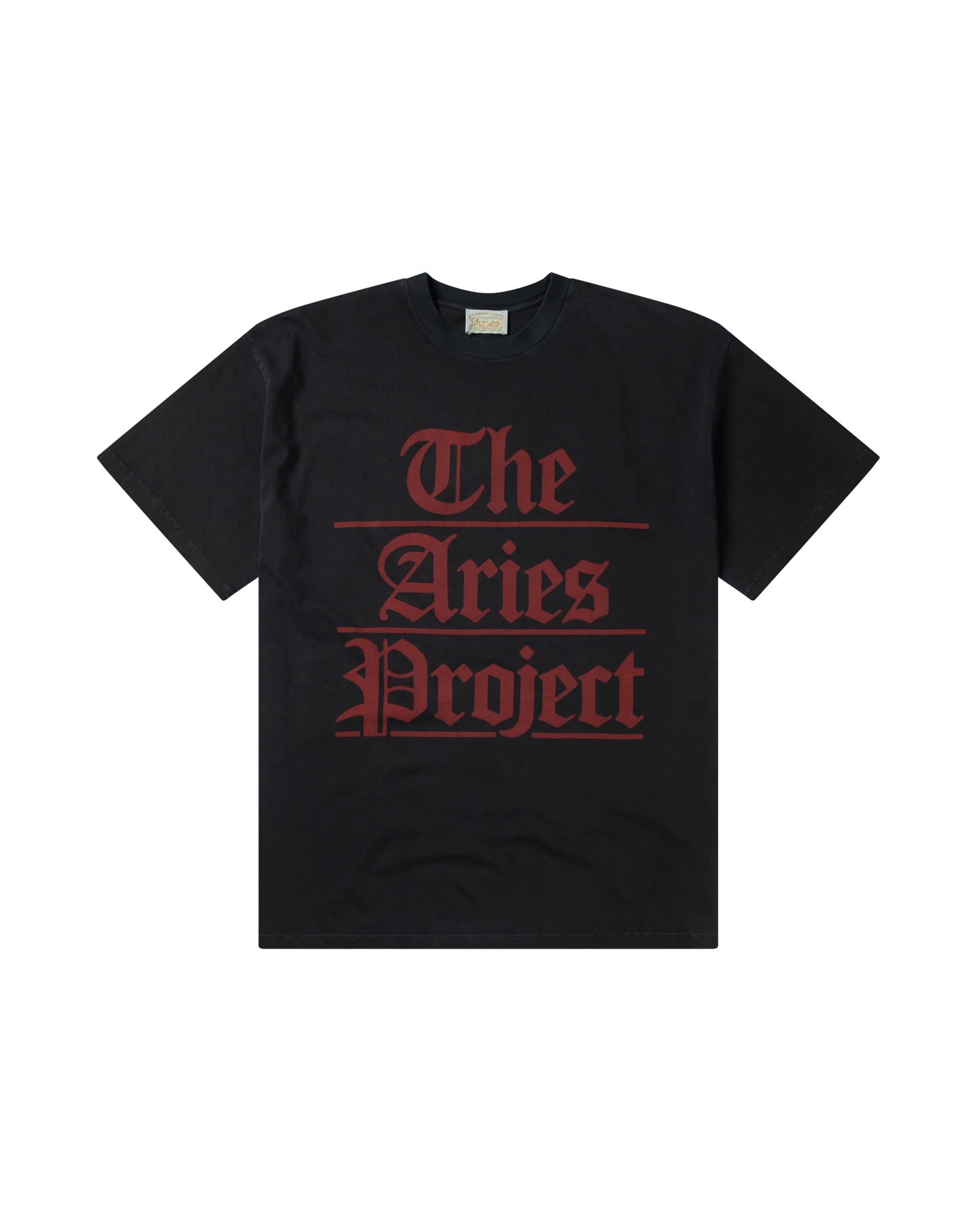 Faded The Aries Project T-Shirt - Black