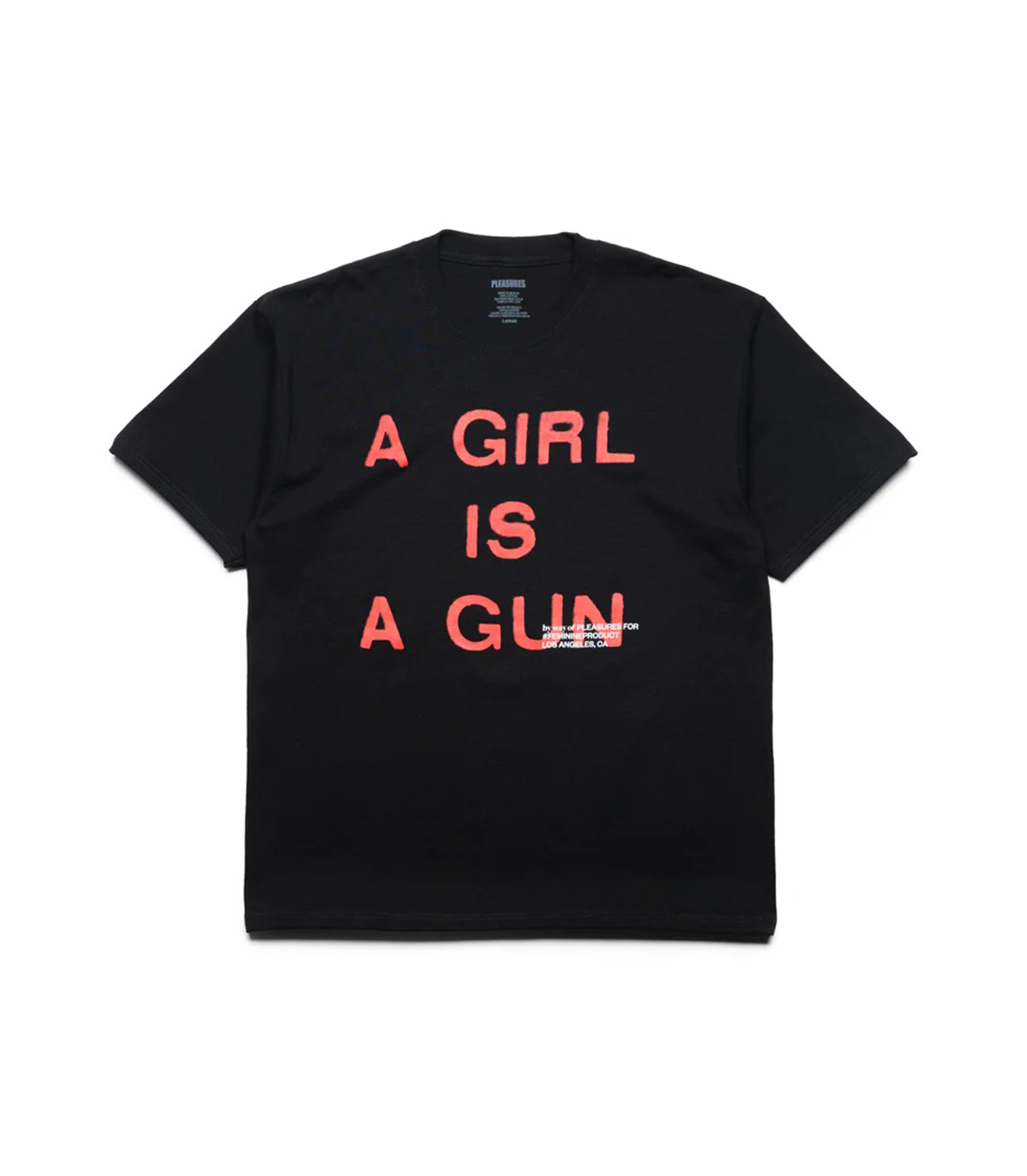 Girl Is A Gun T-Shirt - Black