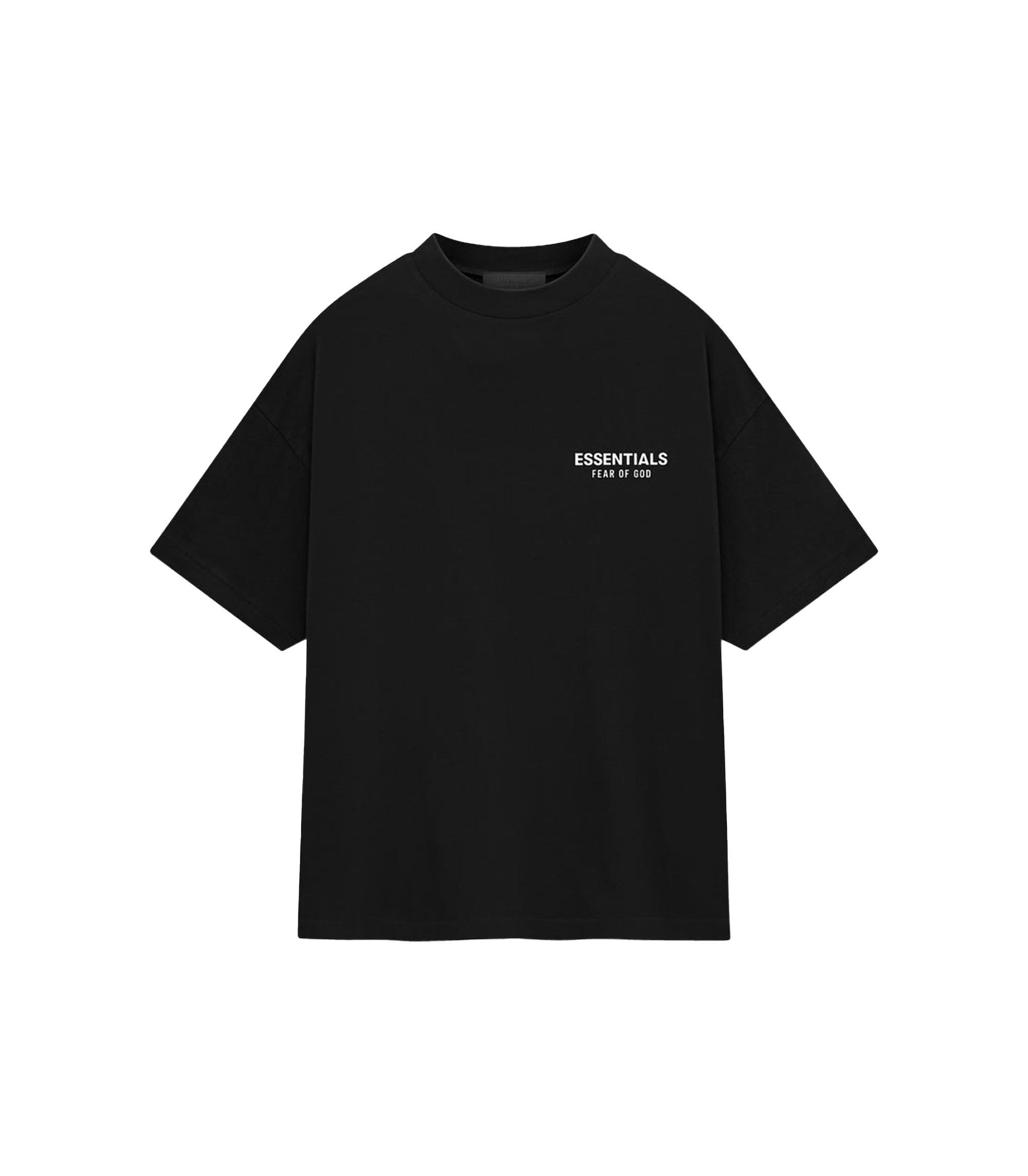Jersey Crewneck T-Shirt - Black