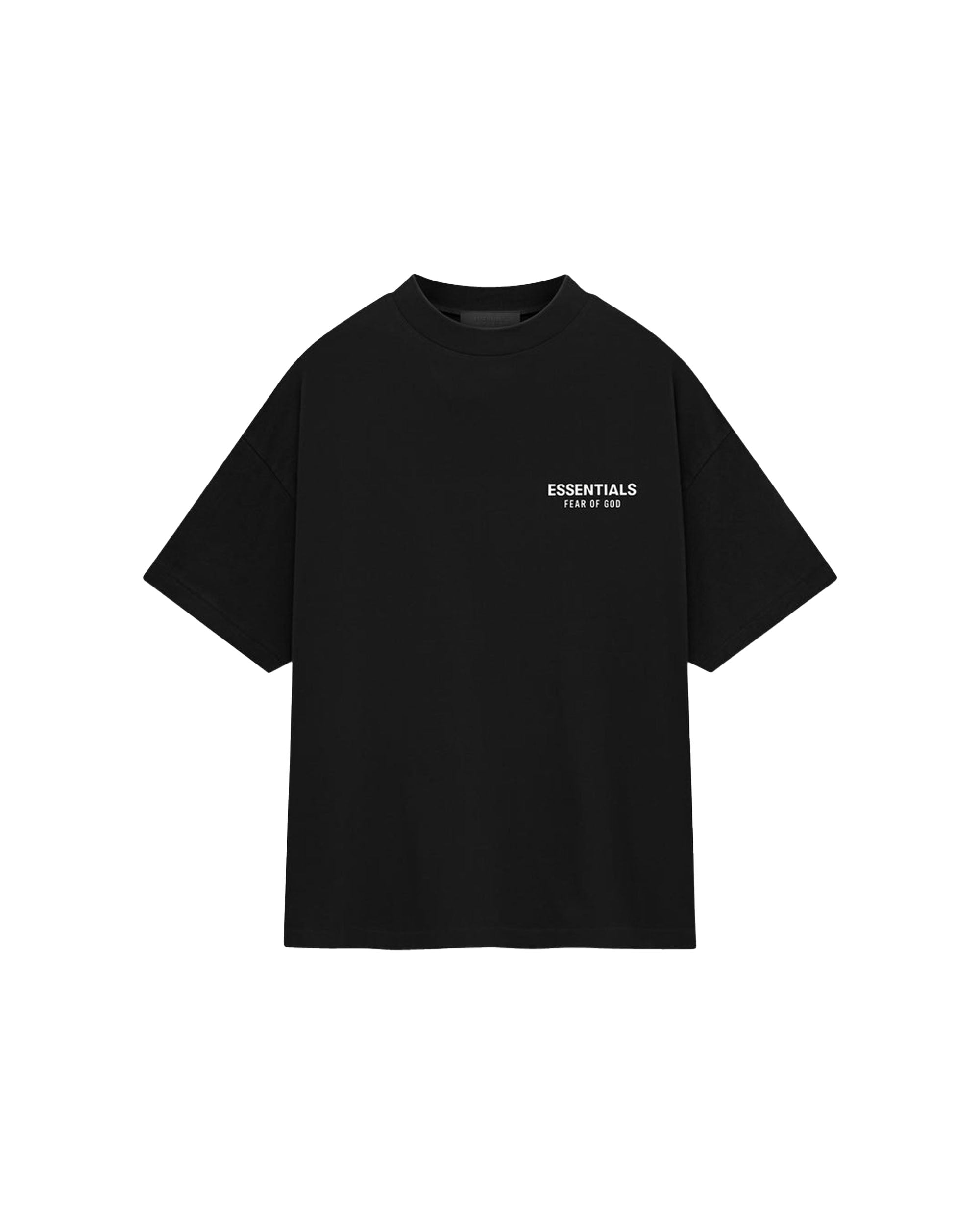 Jersey Crewneck T-Shirt - Black