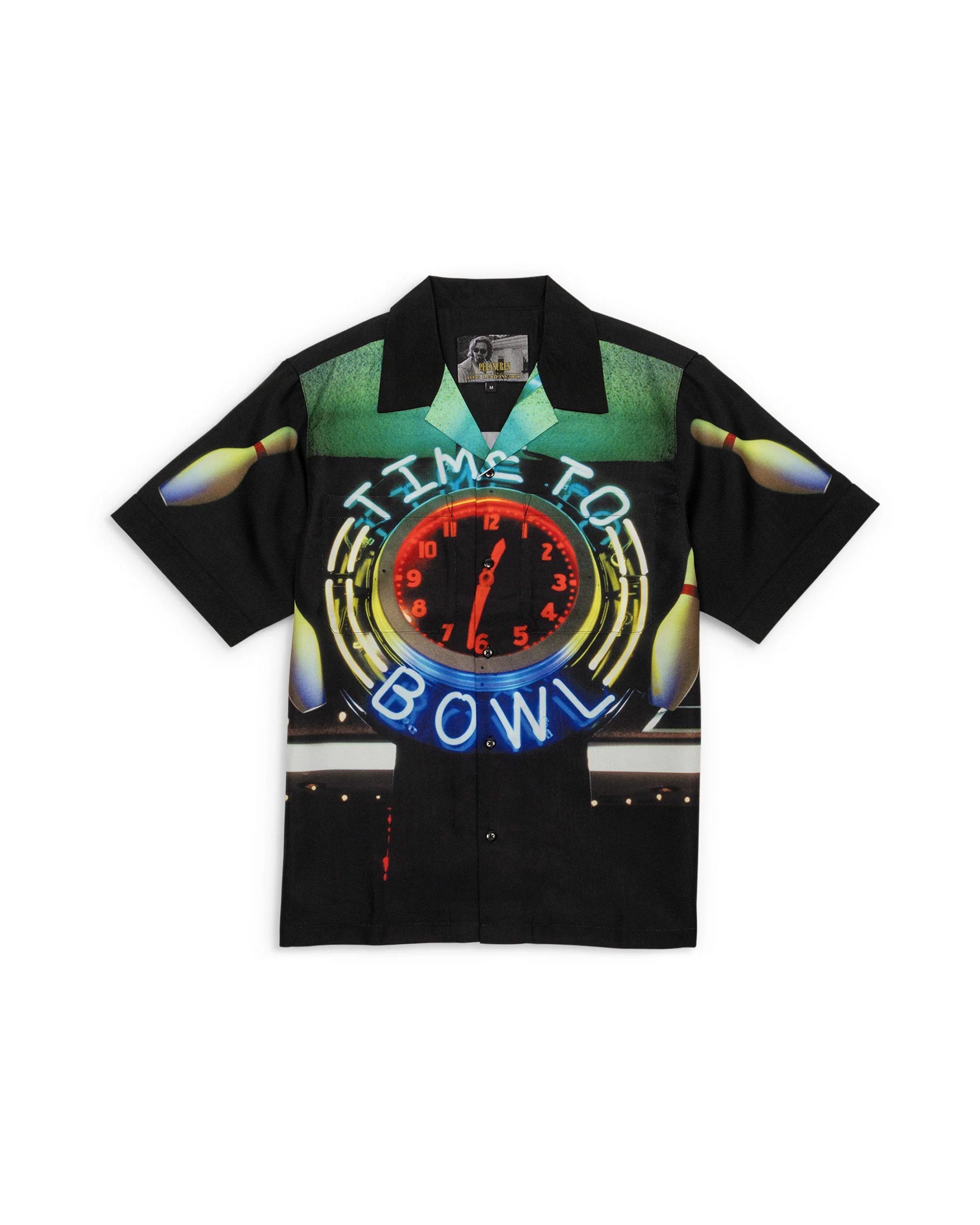 Time Bowling Button Up - Black