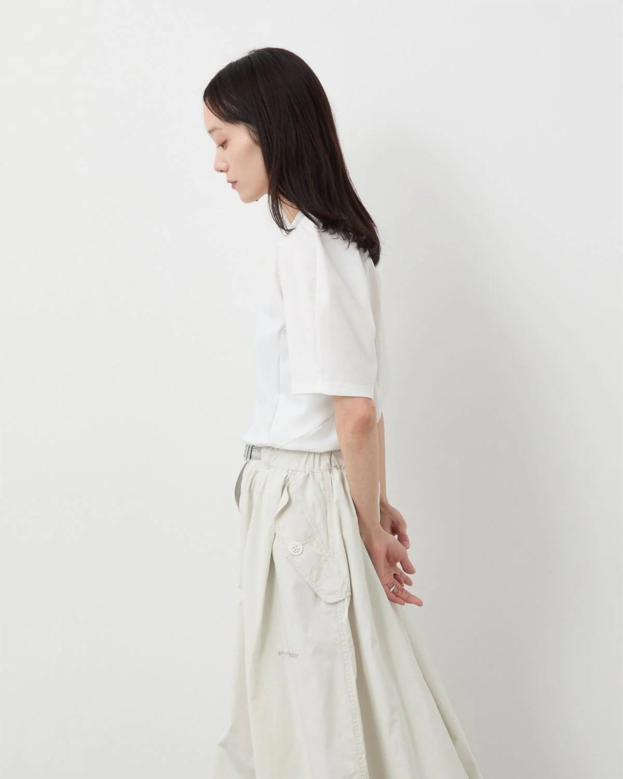 Dolman T-Shirt - White