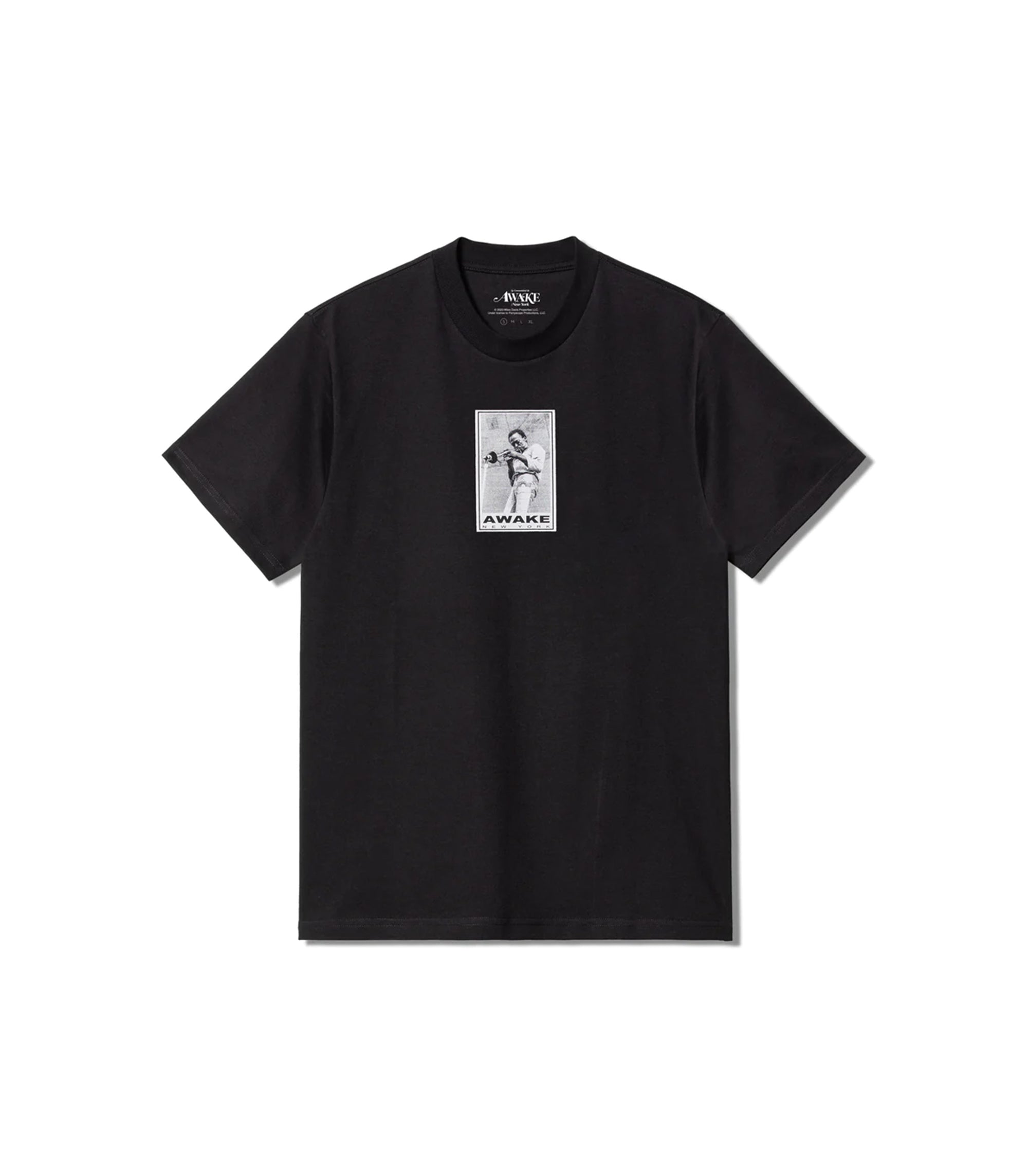 Miles Davis Printed SS Tee - Black