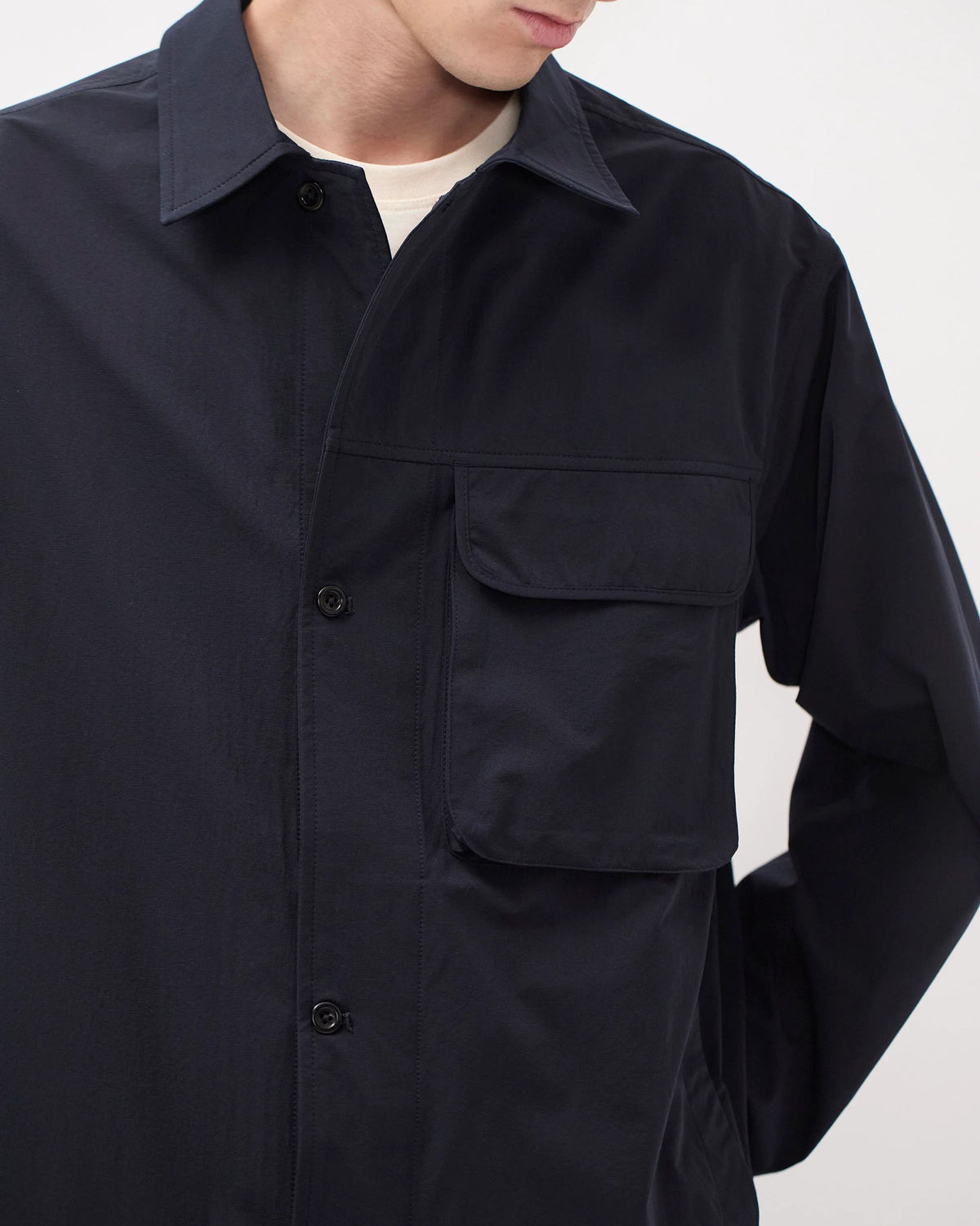 Mols Commuter Overshirt - Dark Navy
