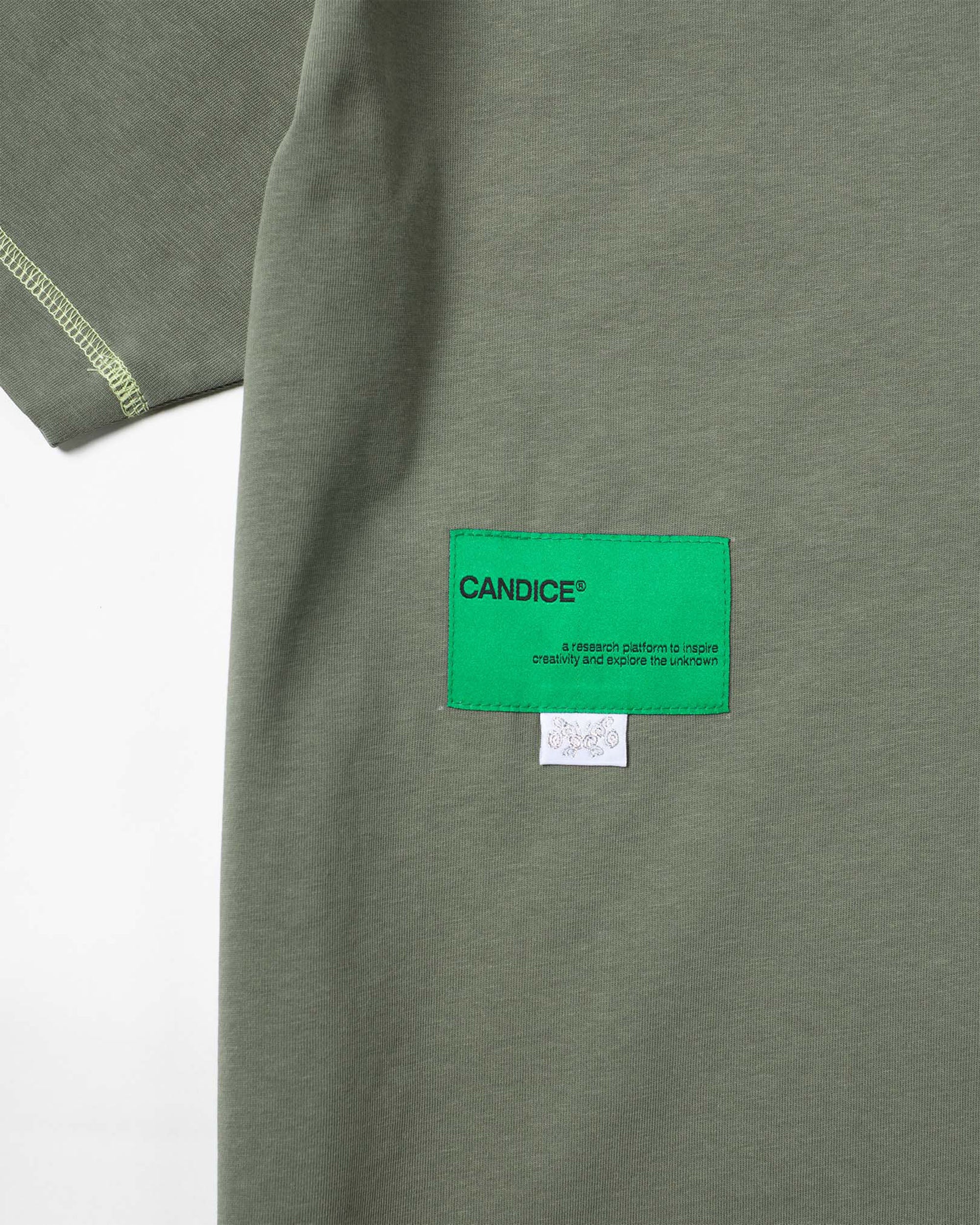 Contrast T-Shirt - Sage
