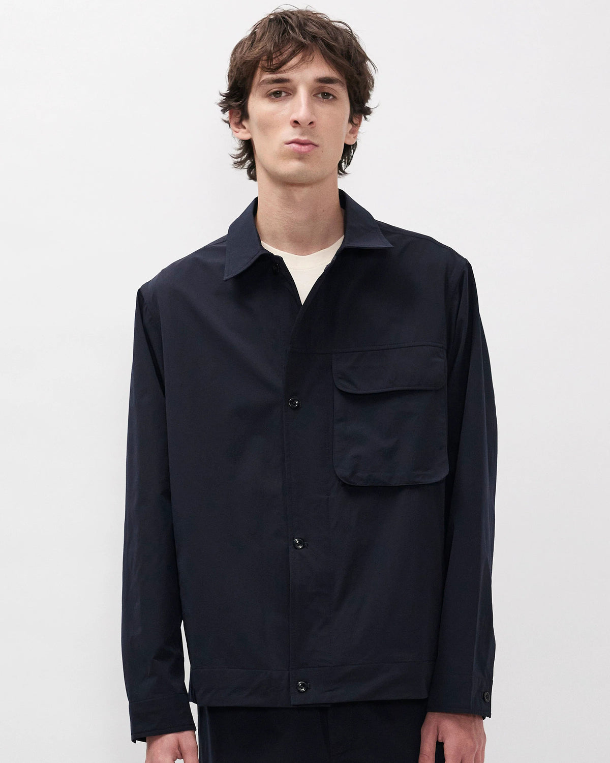 Mols Commuter Overshirt - Dark Navy