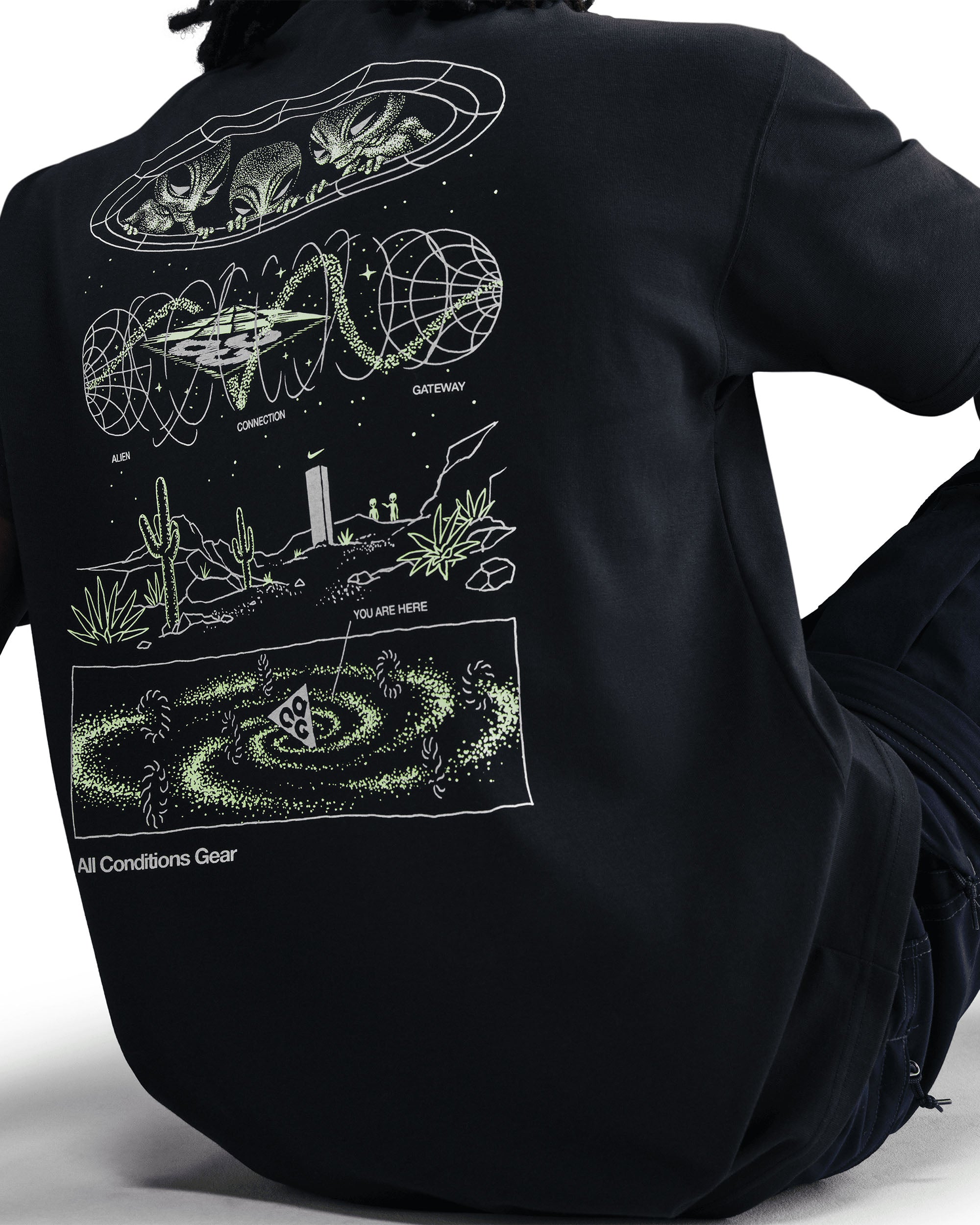 ACG Mystery Lights T-Shirt - Black