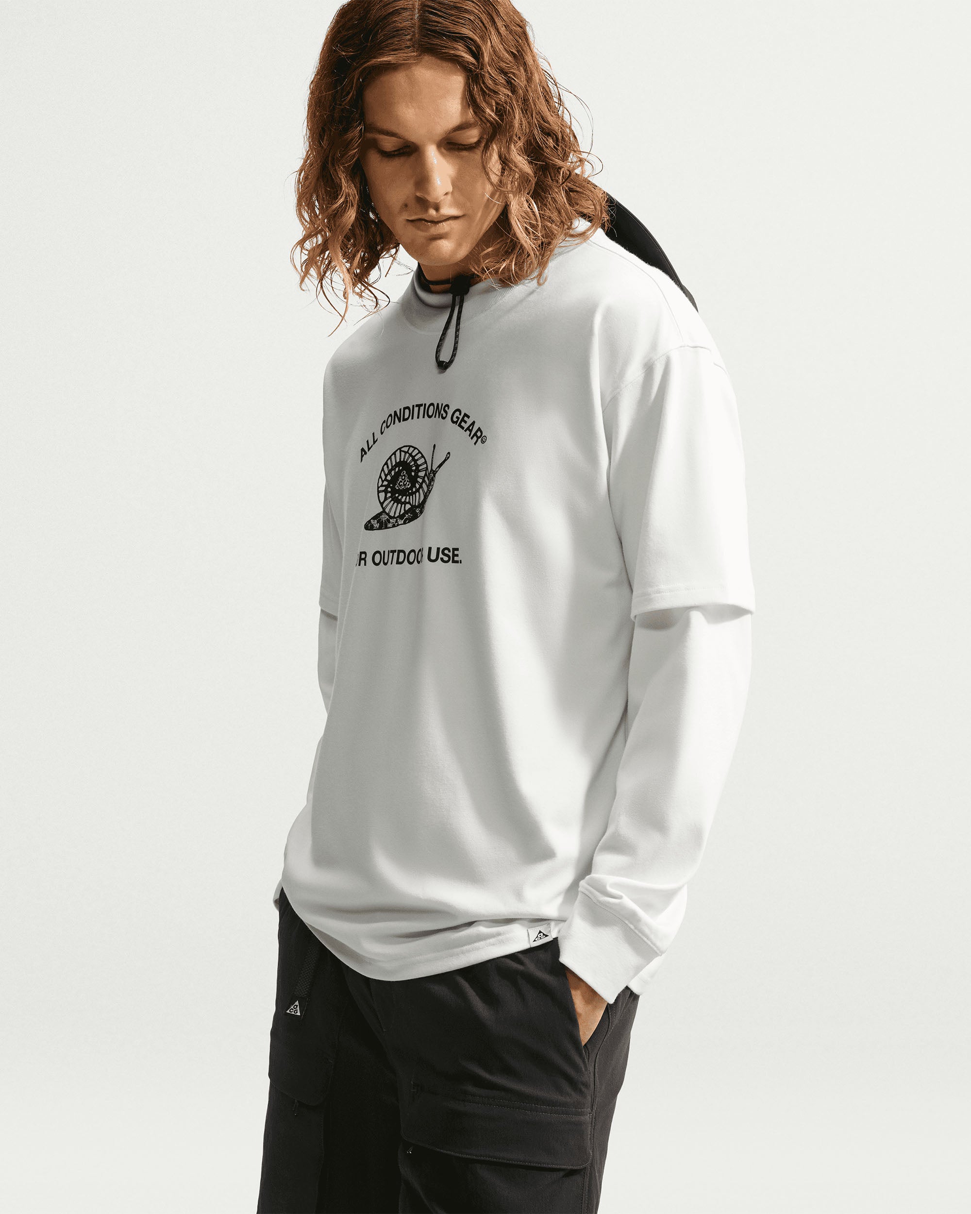 ACG Mystery Snail T-Shirt - Summit White