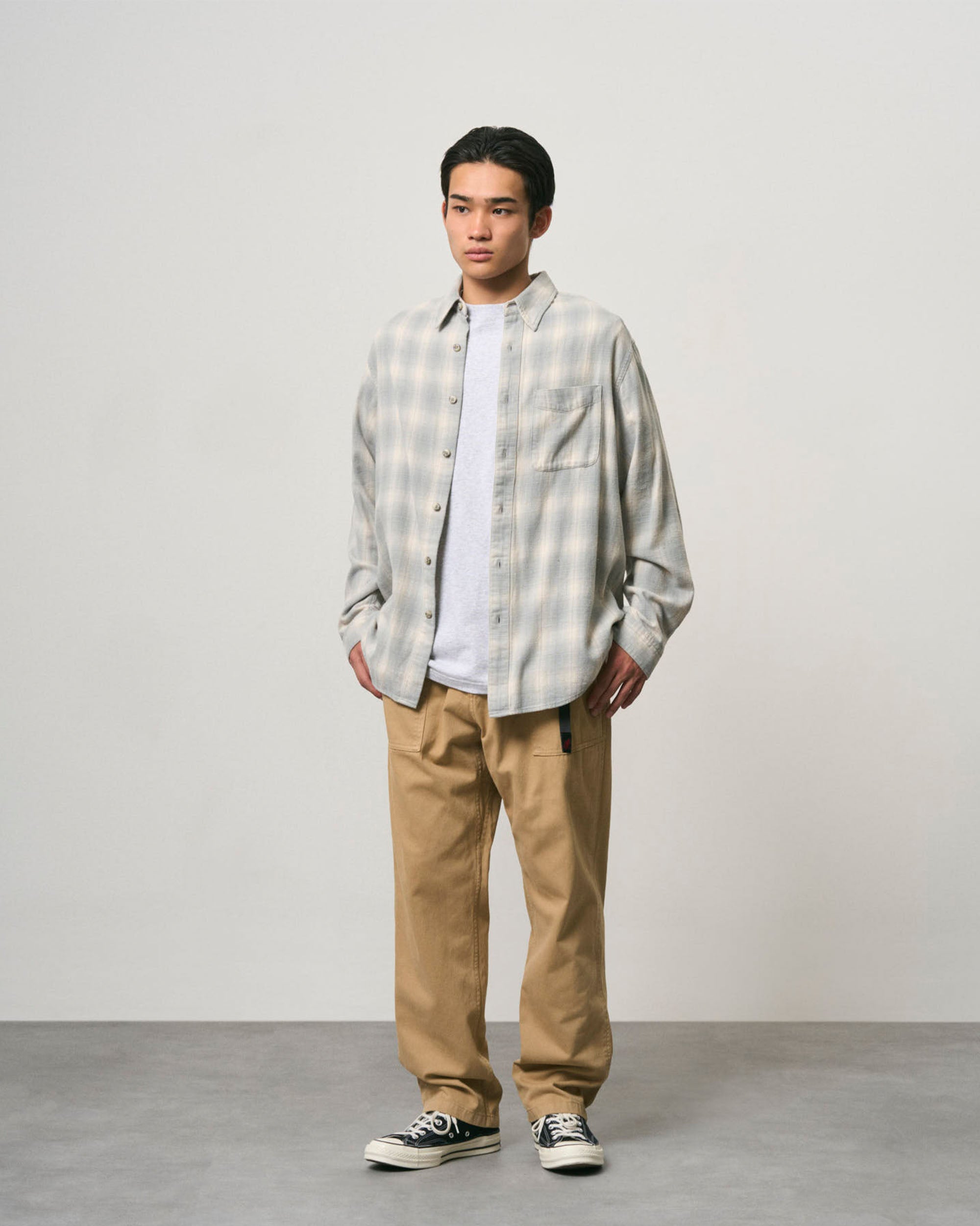 Piled Flannel Shirt - Storm