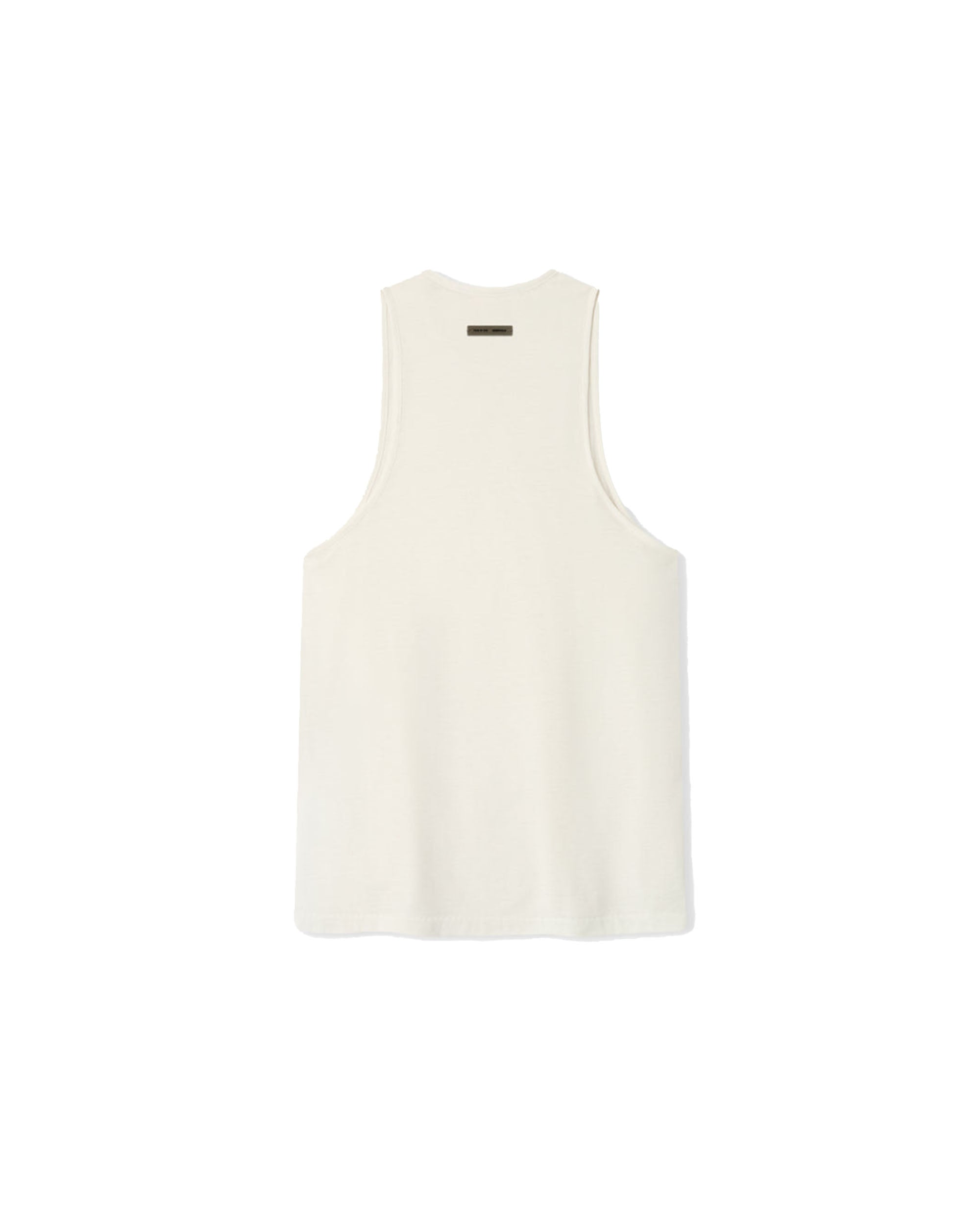 Embroidered Essential Tank - Ivory