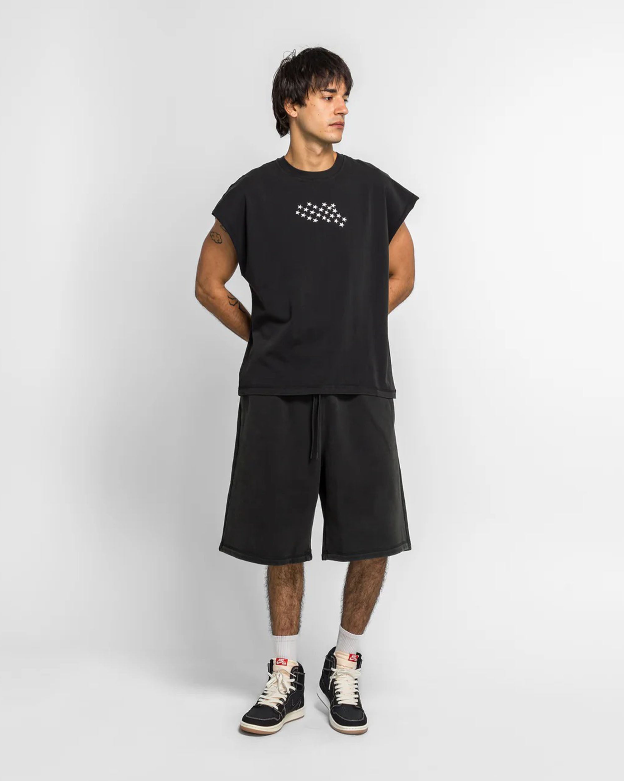 Jordan IH Star Singlet - Black
