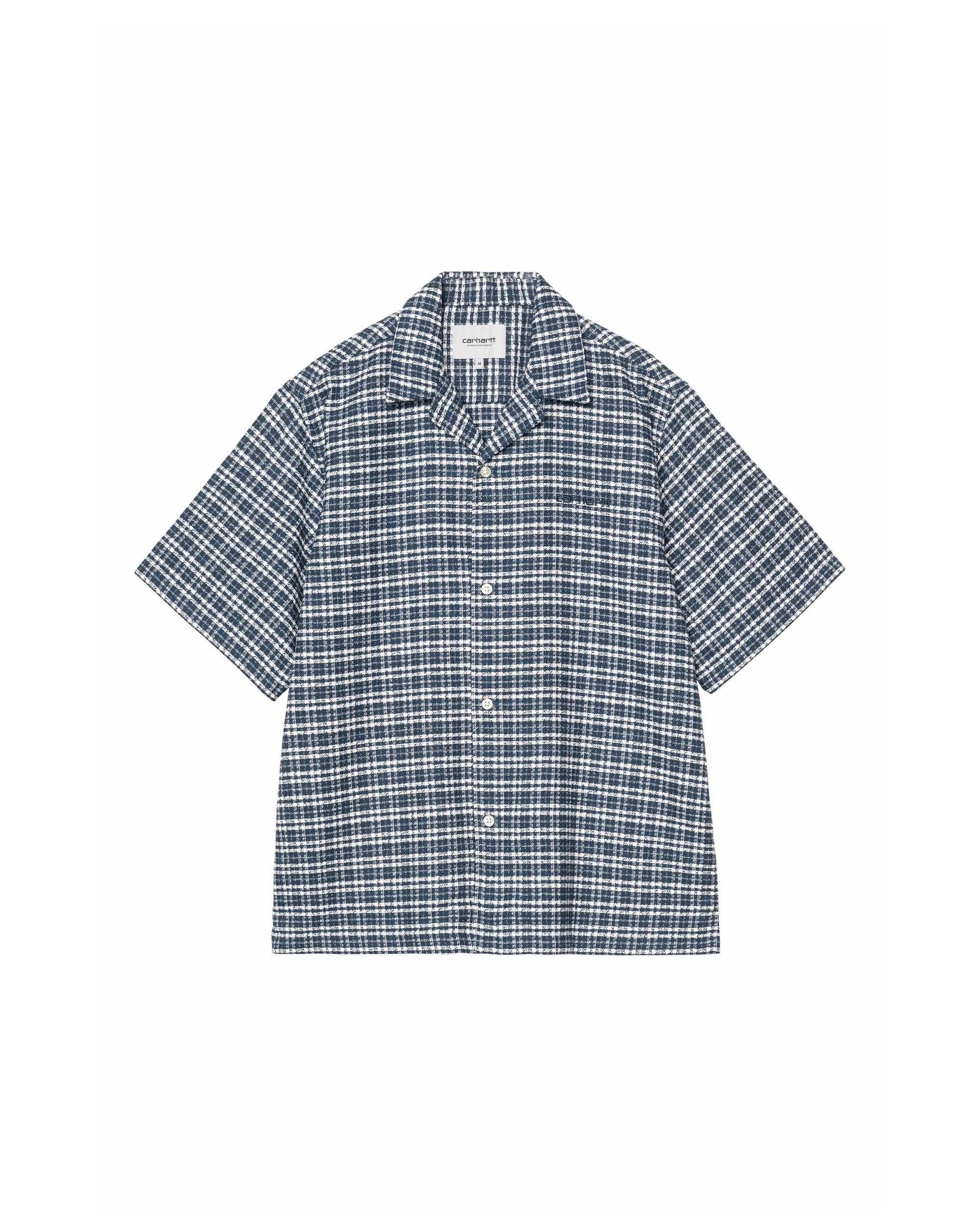 S/S Kander Shirt - Kander Check / Blue River