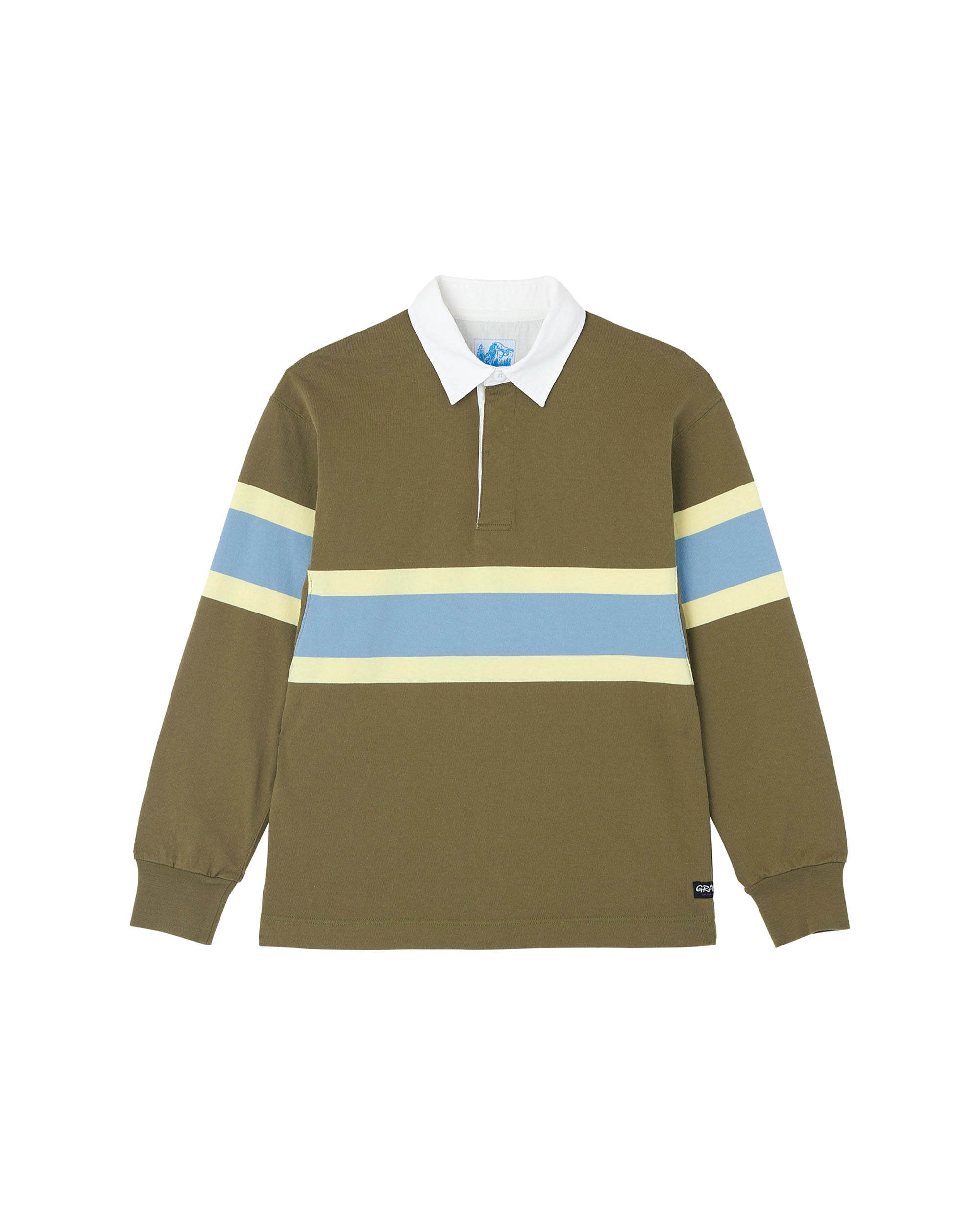 Langdon Rugby Shirt - Winter Olive