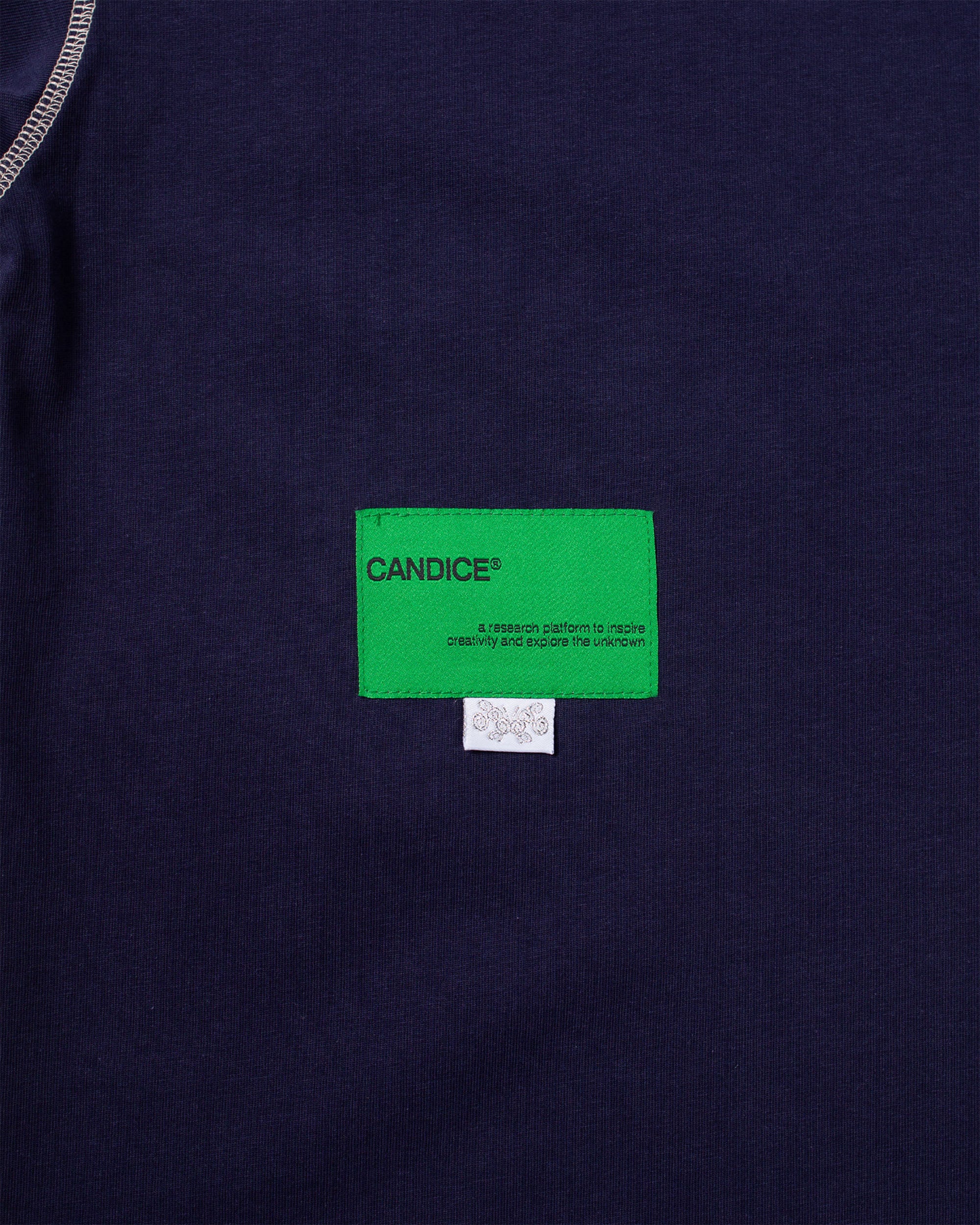 Contrast T-shirt - Navy