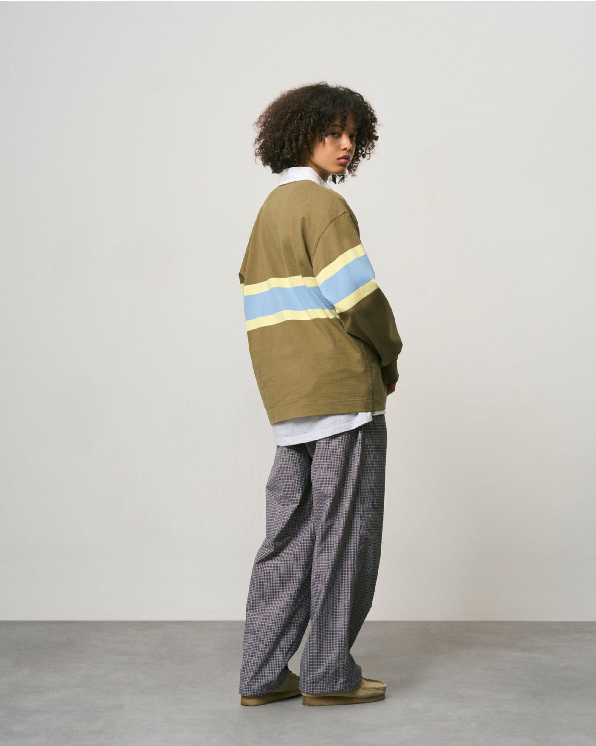 Langdon Rugby Shirt - Winter Olive