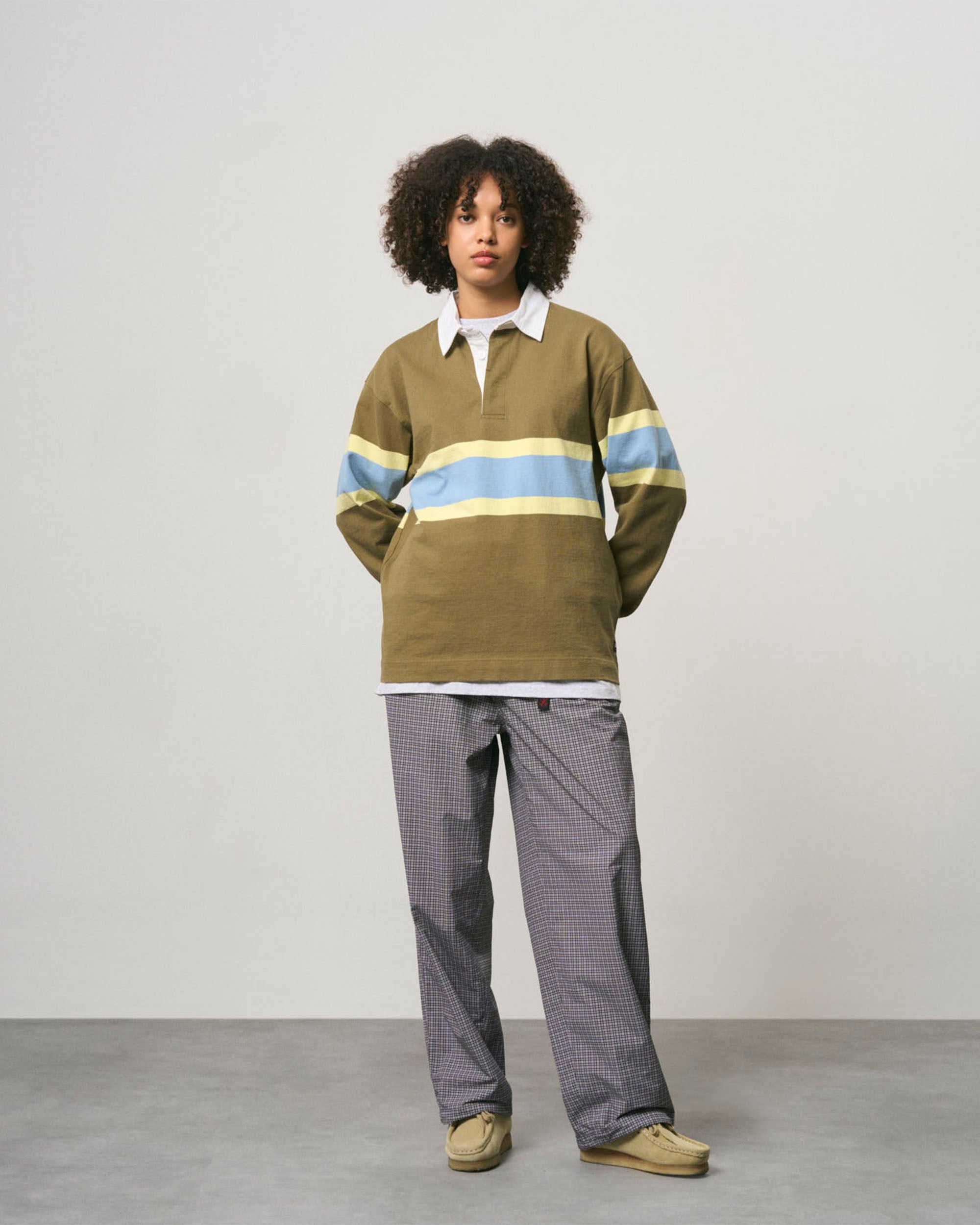 Langdon Rugby Shirt - Winter Olive