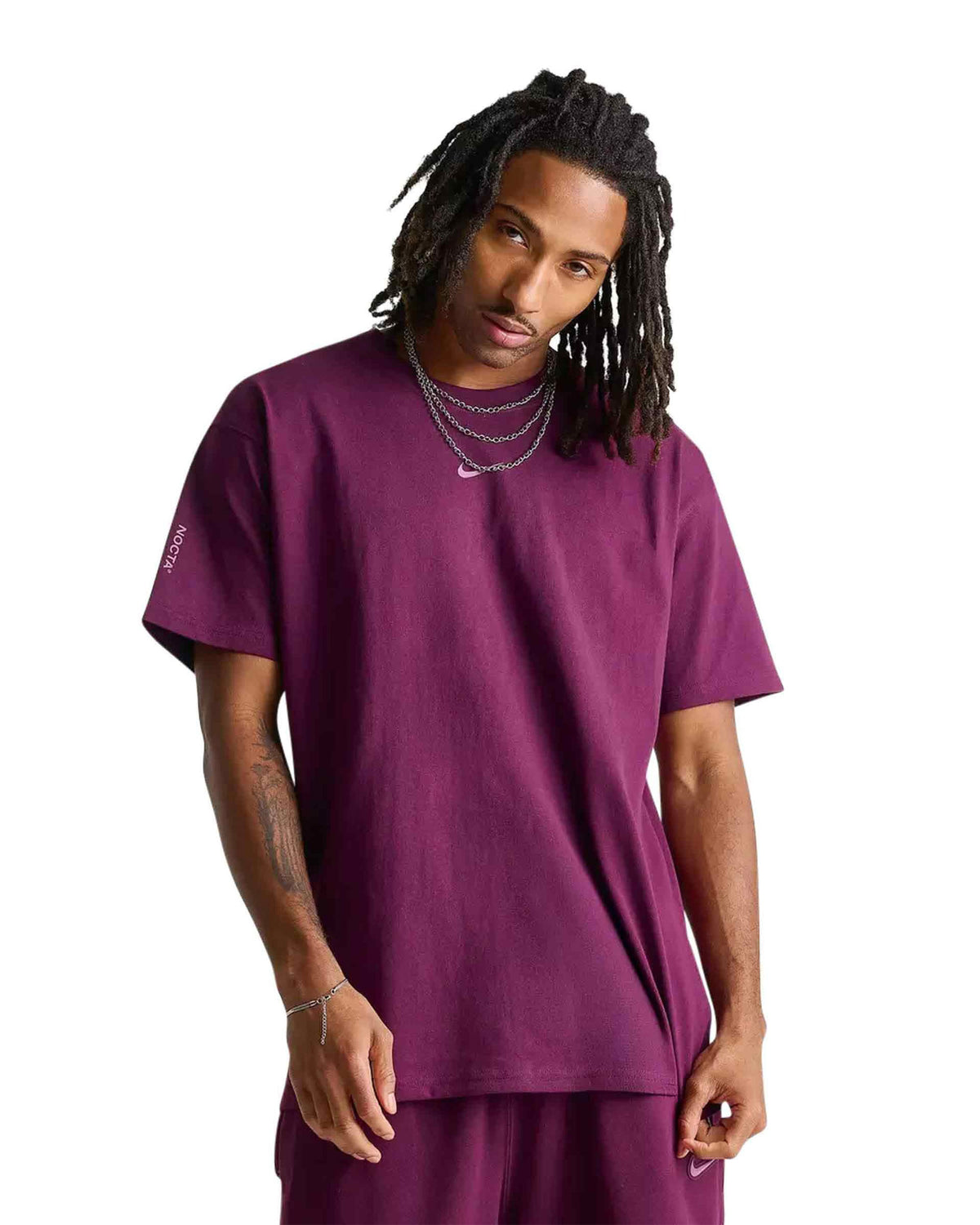 NOCTA T-Shirt - Bordeaux / Light Bordeaux
