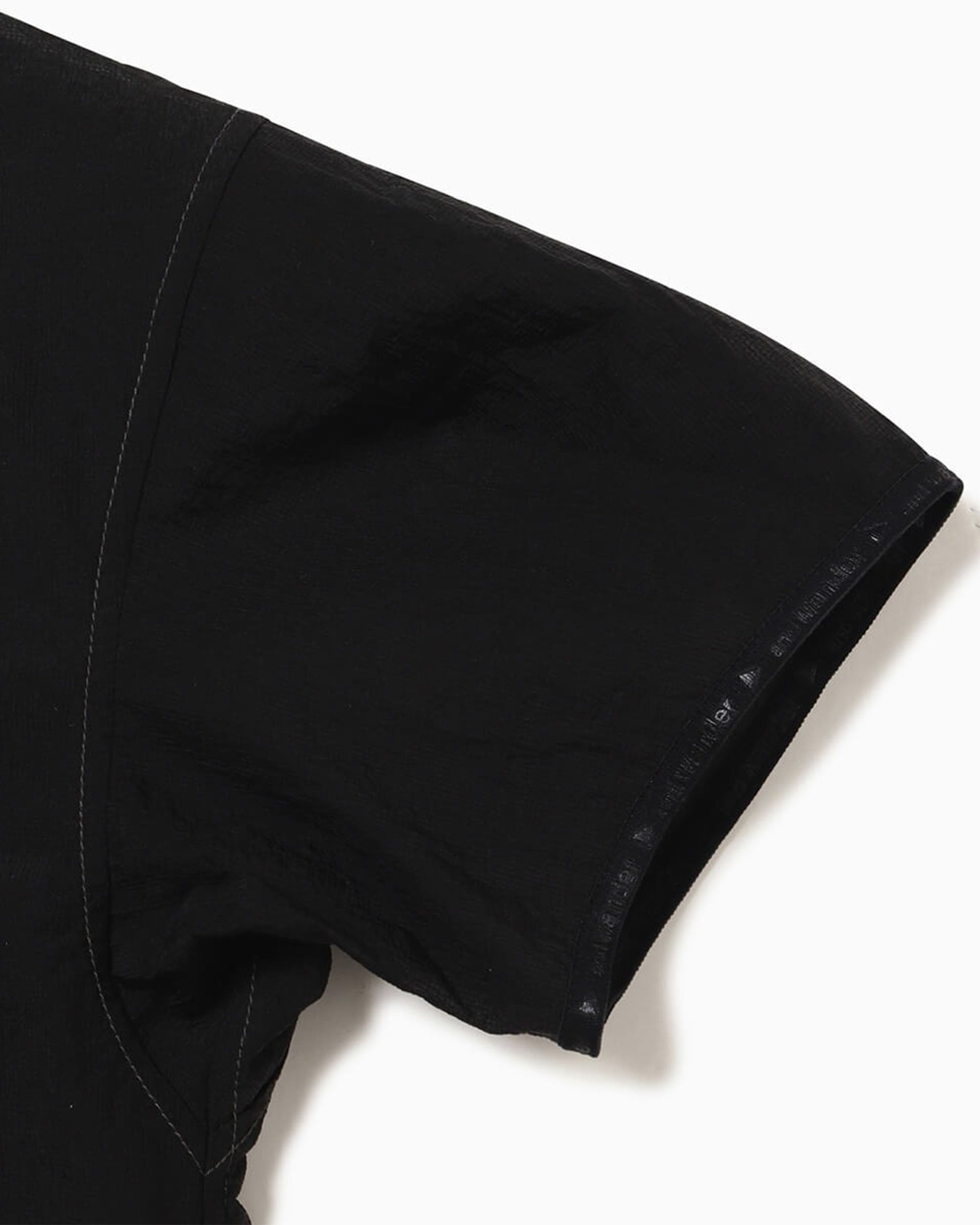 Sheer Ripstop SS Shirt - Black